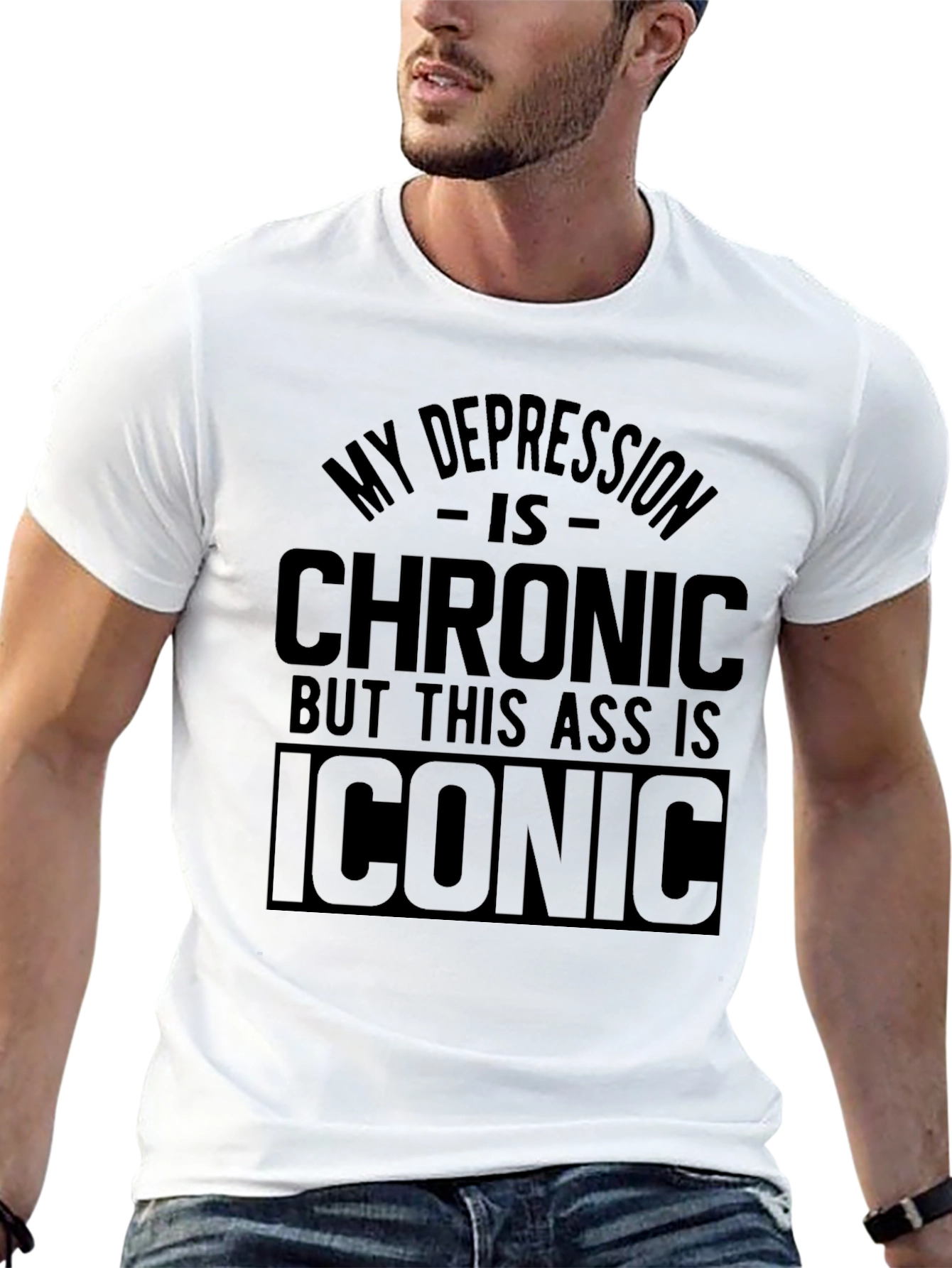 Chronic Depression Iconic T-Shirt