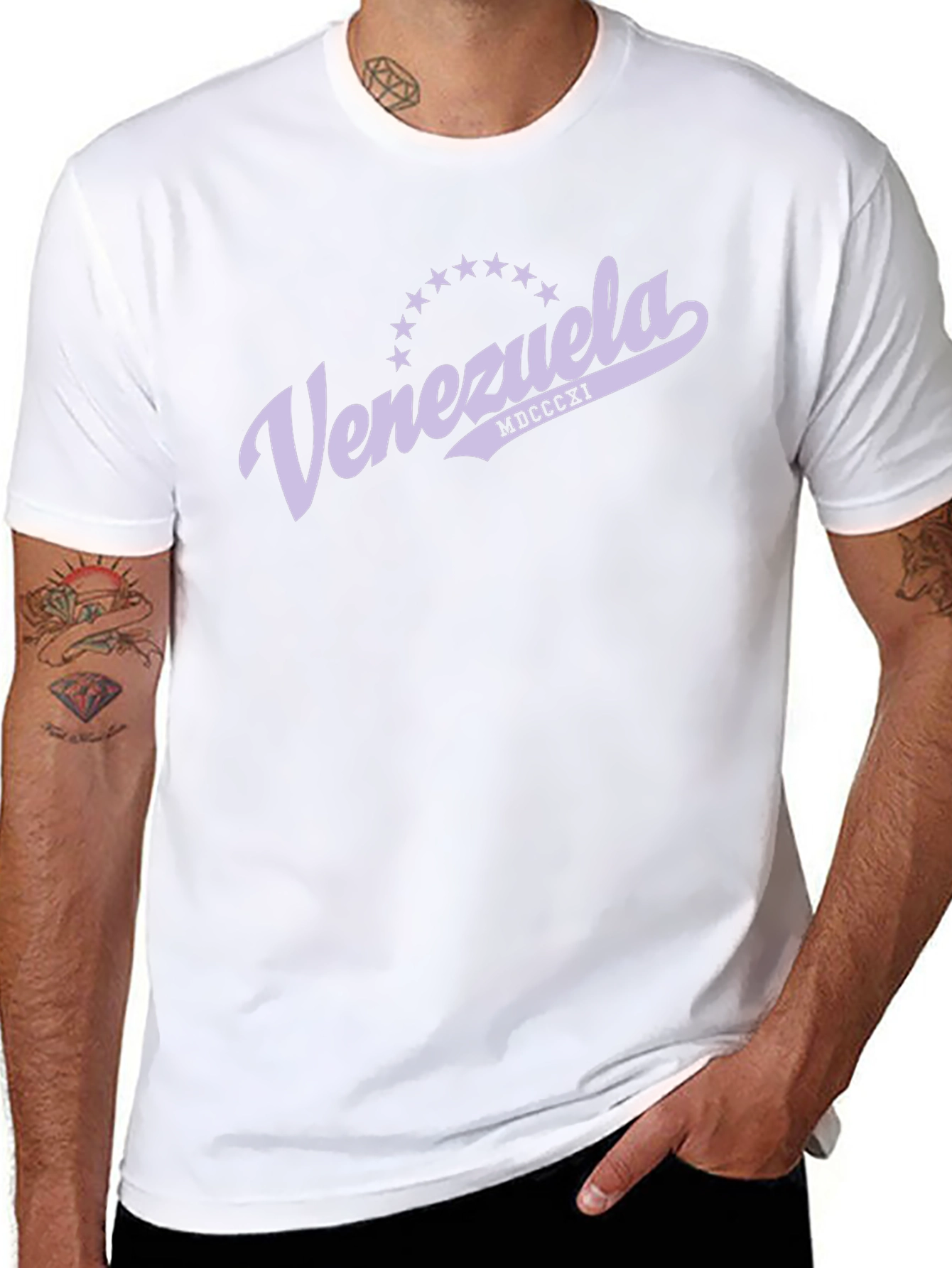 Venezuela Pride Black T-Shirt