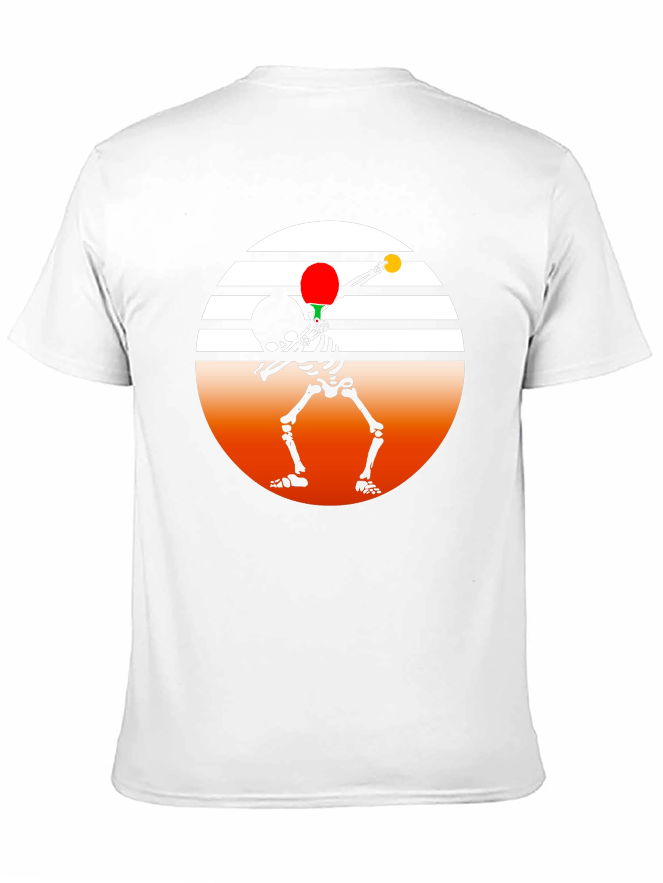 Skeleton Dab Ping Pong T-Shirt
