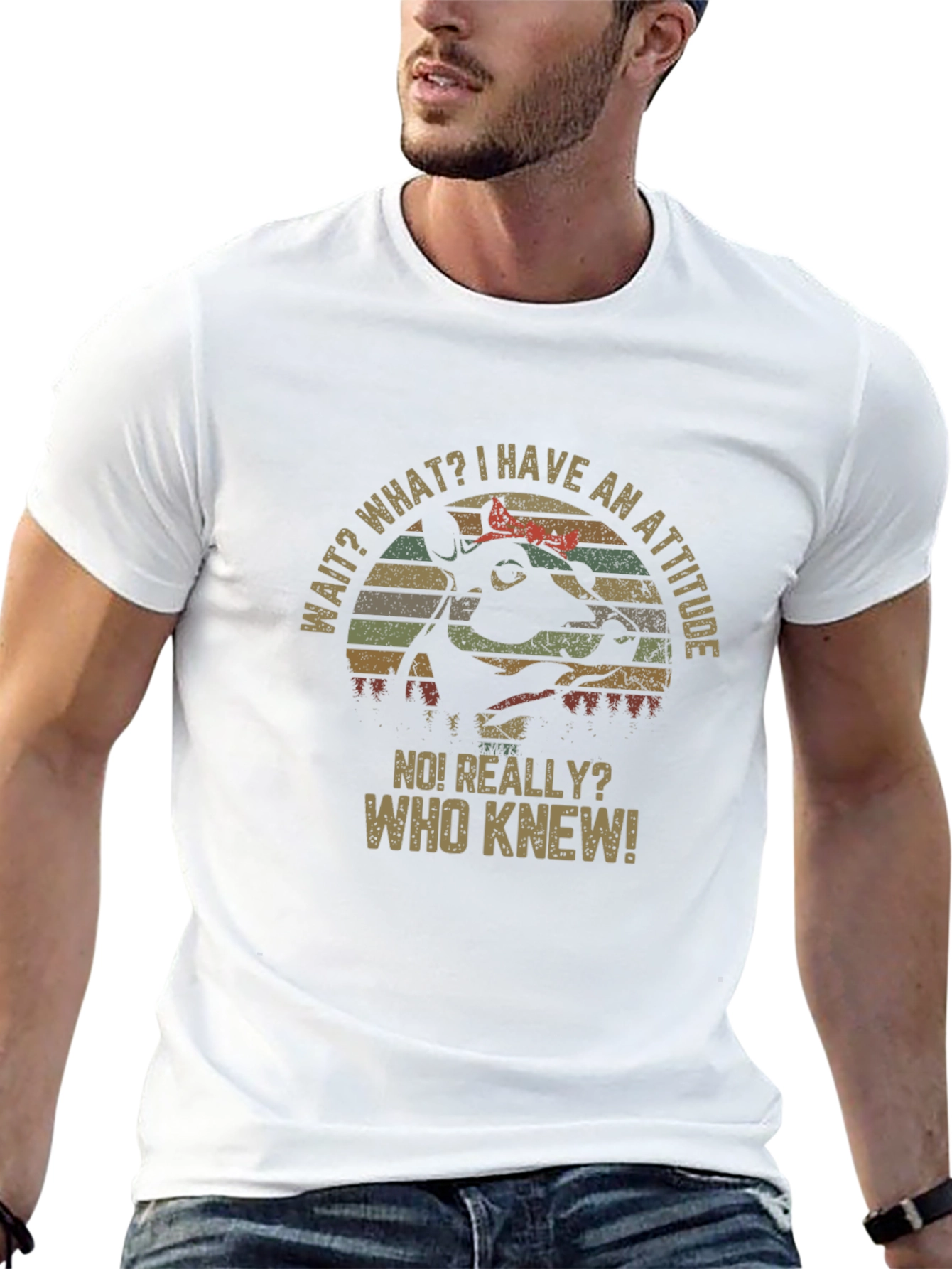 Attitude Dog Graphic Tee