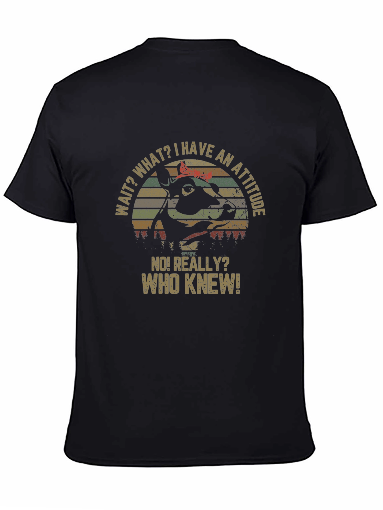 Attitude Dog Graphic Tee