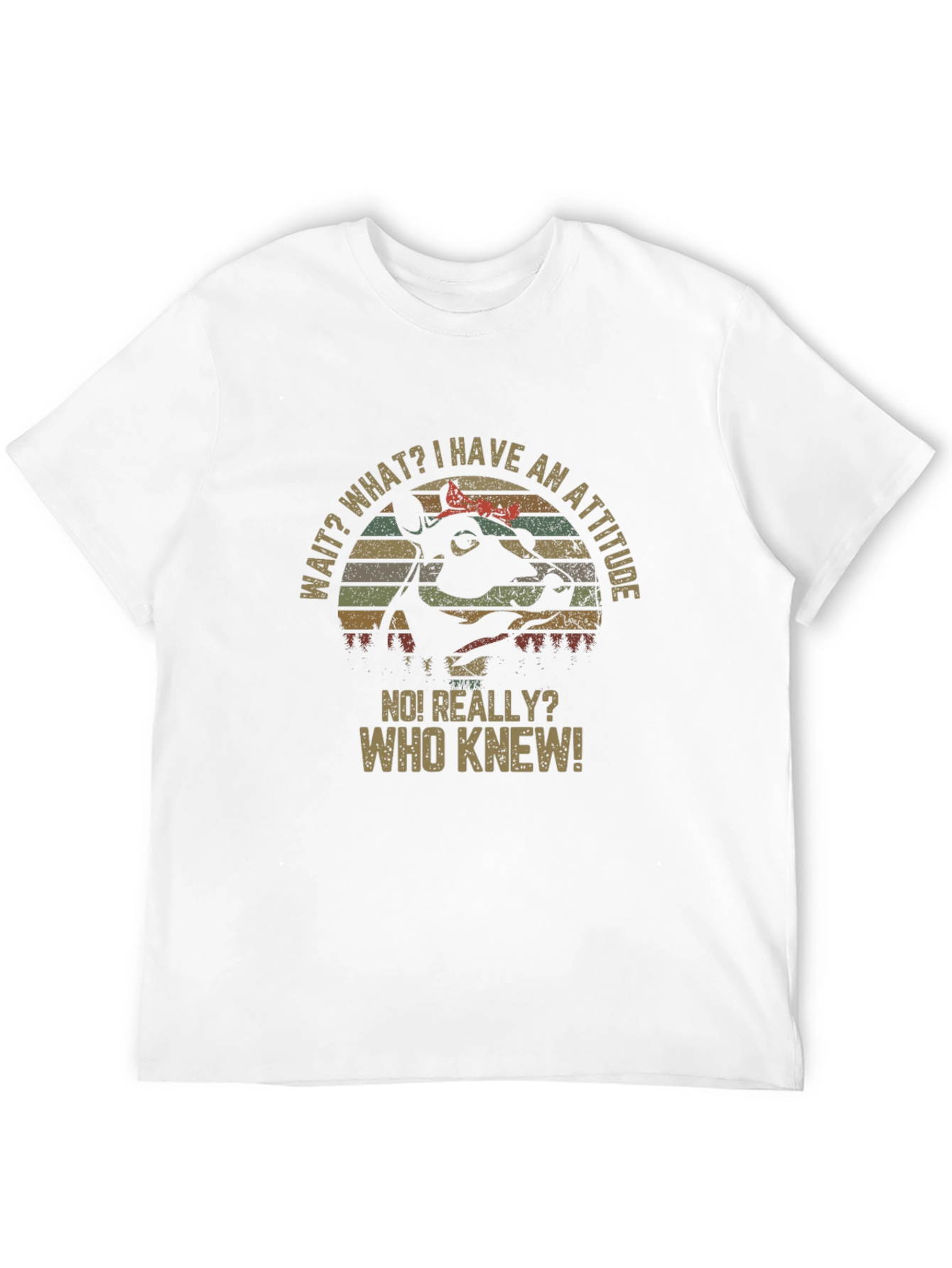 Attitude Dog Graphic Tee