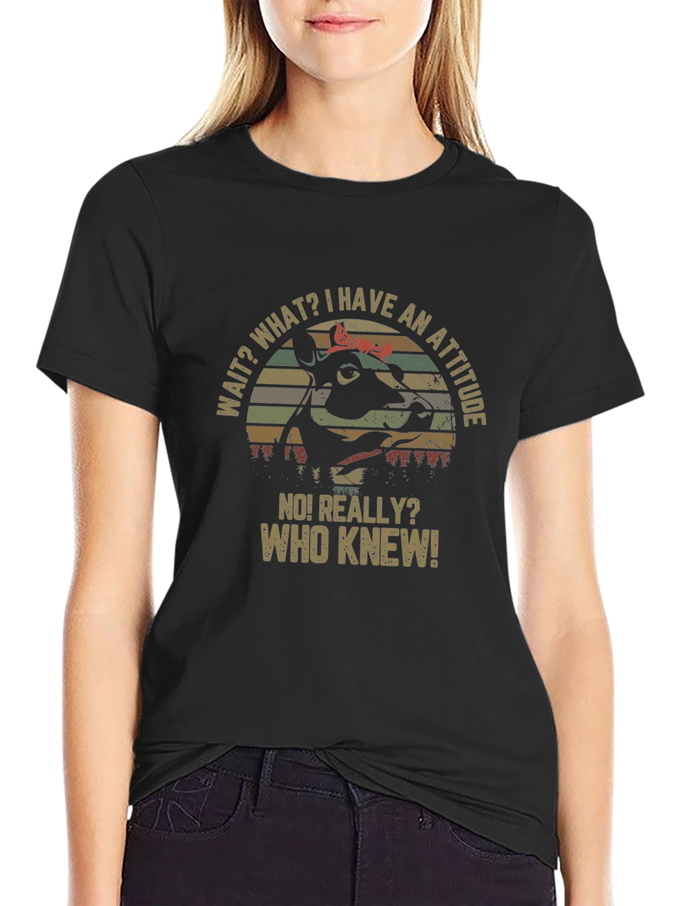 Attitude Dog Graphic Tee