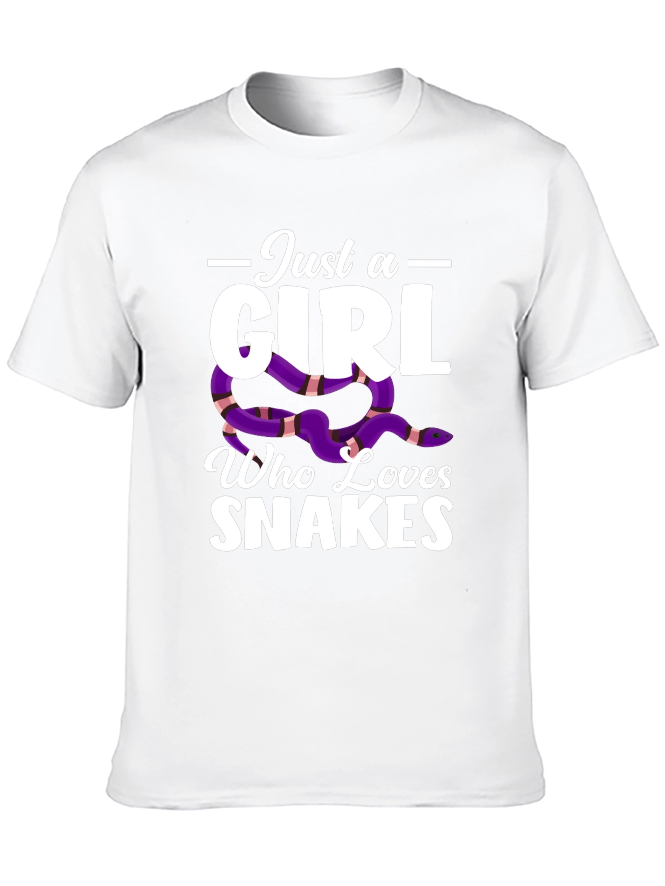 Just a Girl Who Loves Snakes T-Shirt