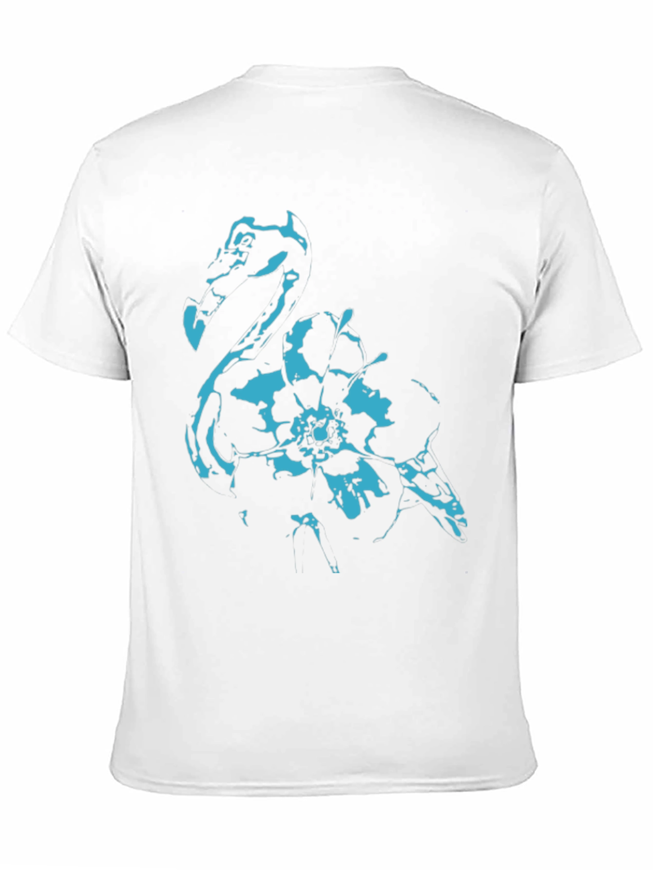 Cool Flamingo Graphic Black T-Shirt
