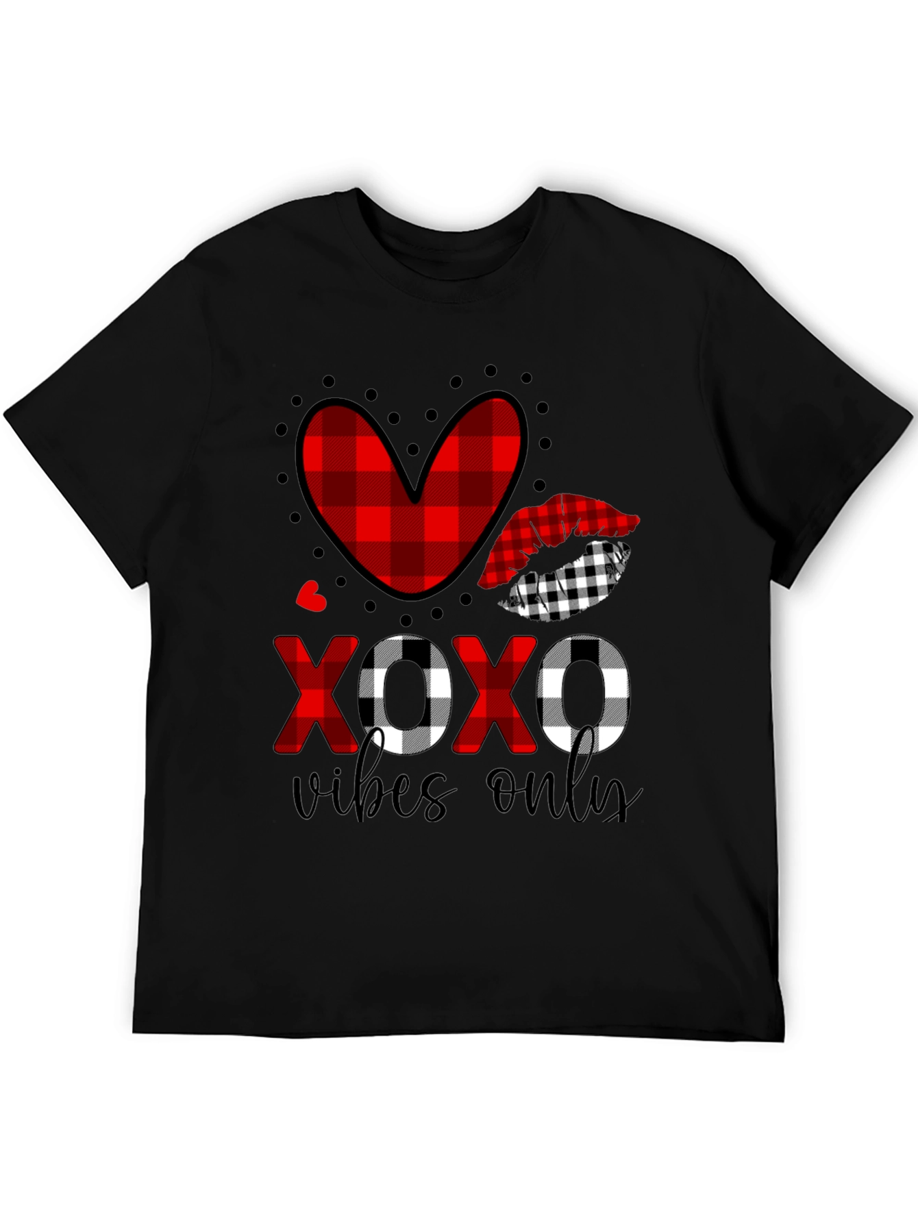 XOXO Vibes Only Valentines Graphic Tee