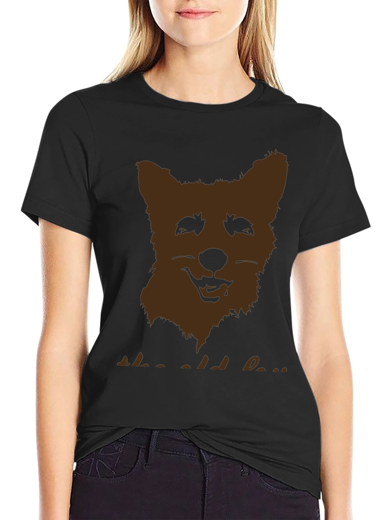 Fox Silhouette Graphic Tee - The Old Dog