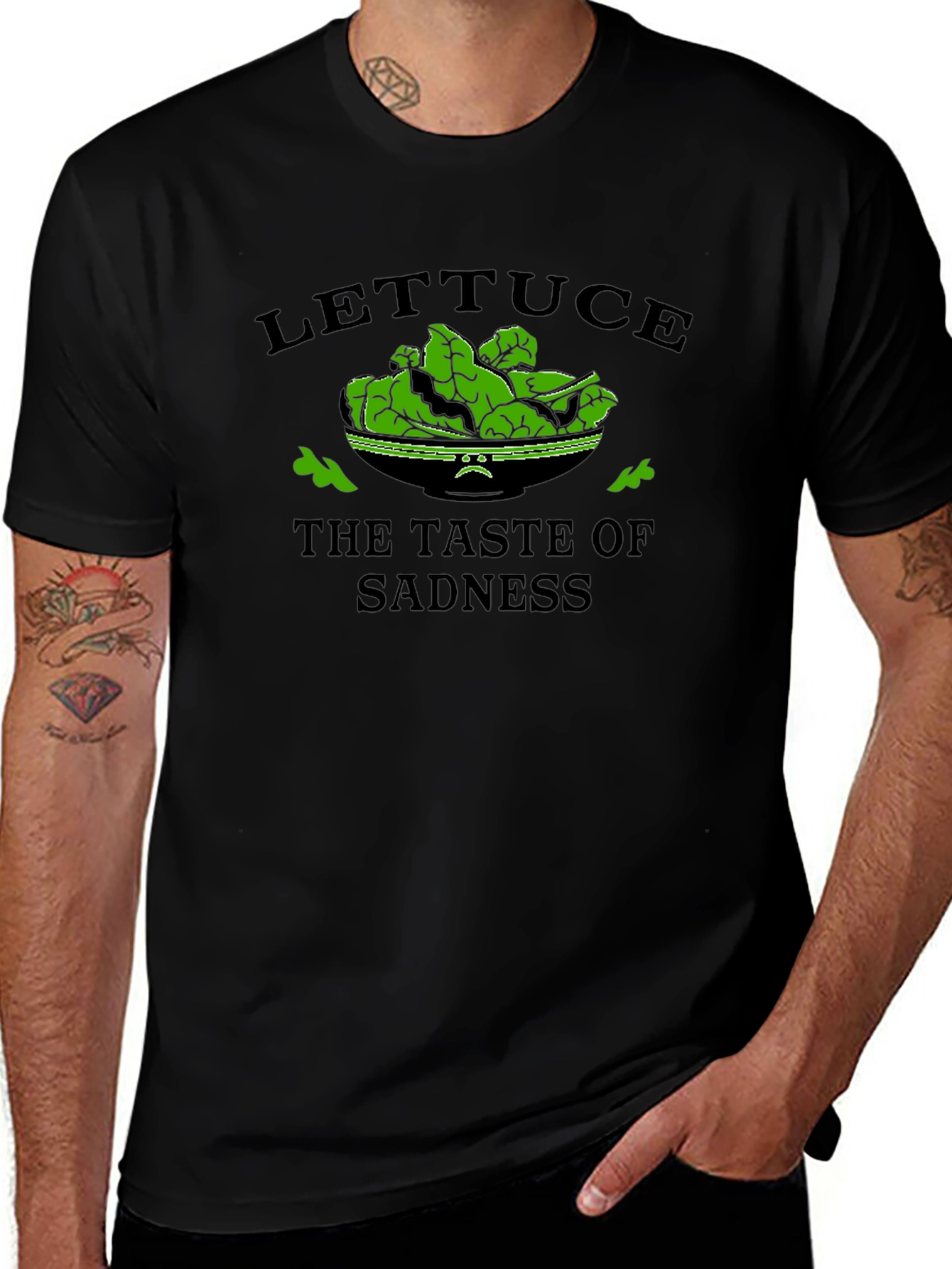 Lettuce The Taste Of Sadness Graphic T-Shirt