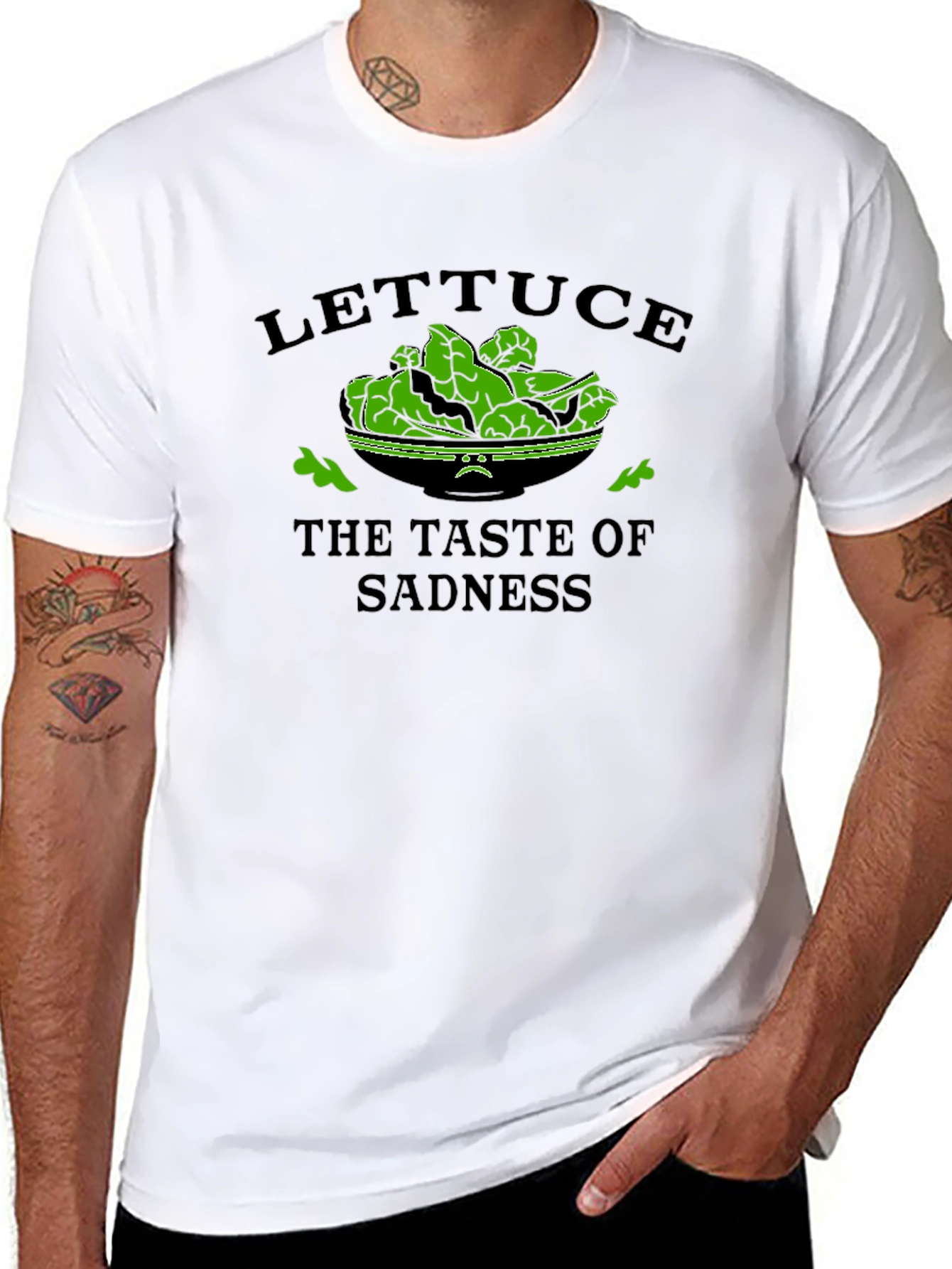 Lettuce The Taste Of Sadness Graphic T-Shirt