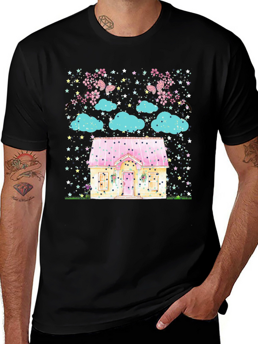Cute House Design T-Shirt