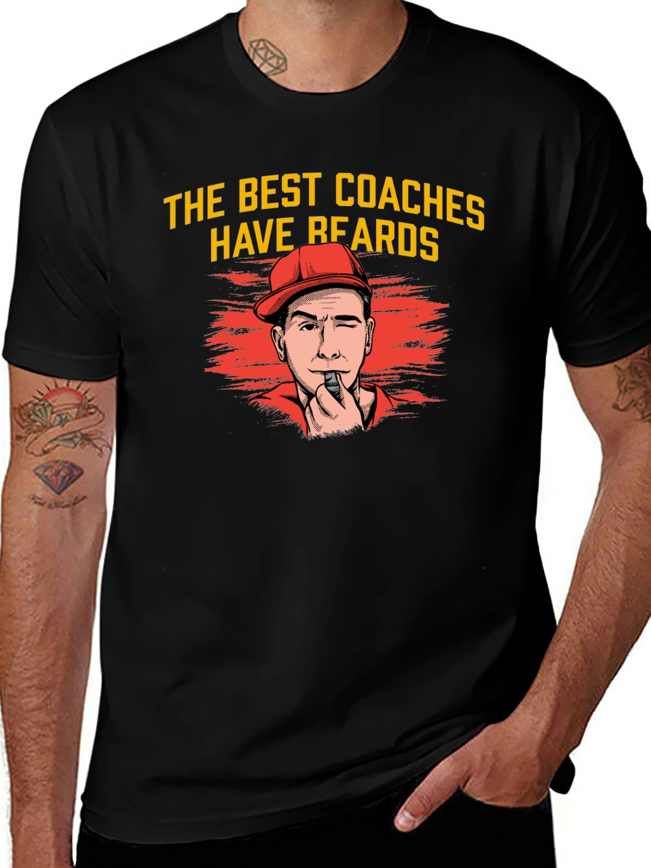 Bearded Coaches Graphic T-Shirt