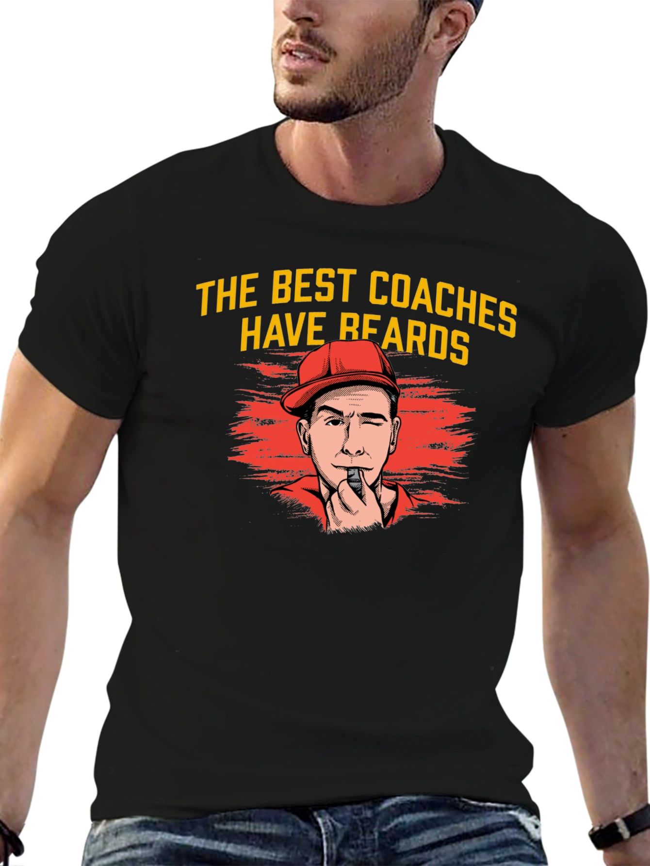 Bearded Coaches Graphic T-Shirt
