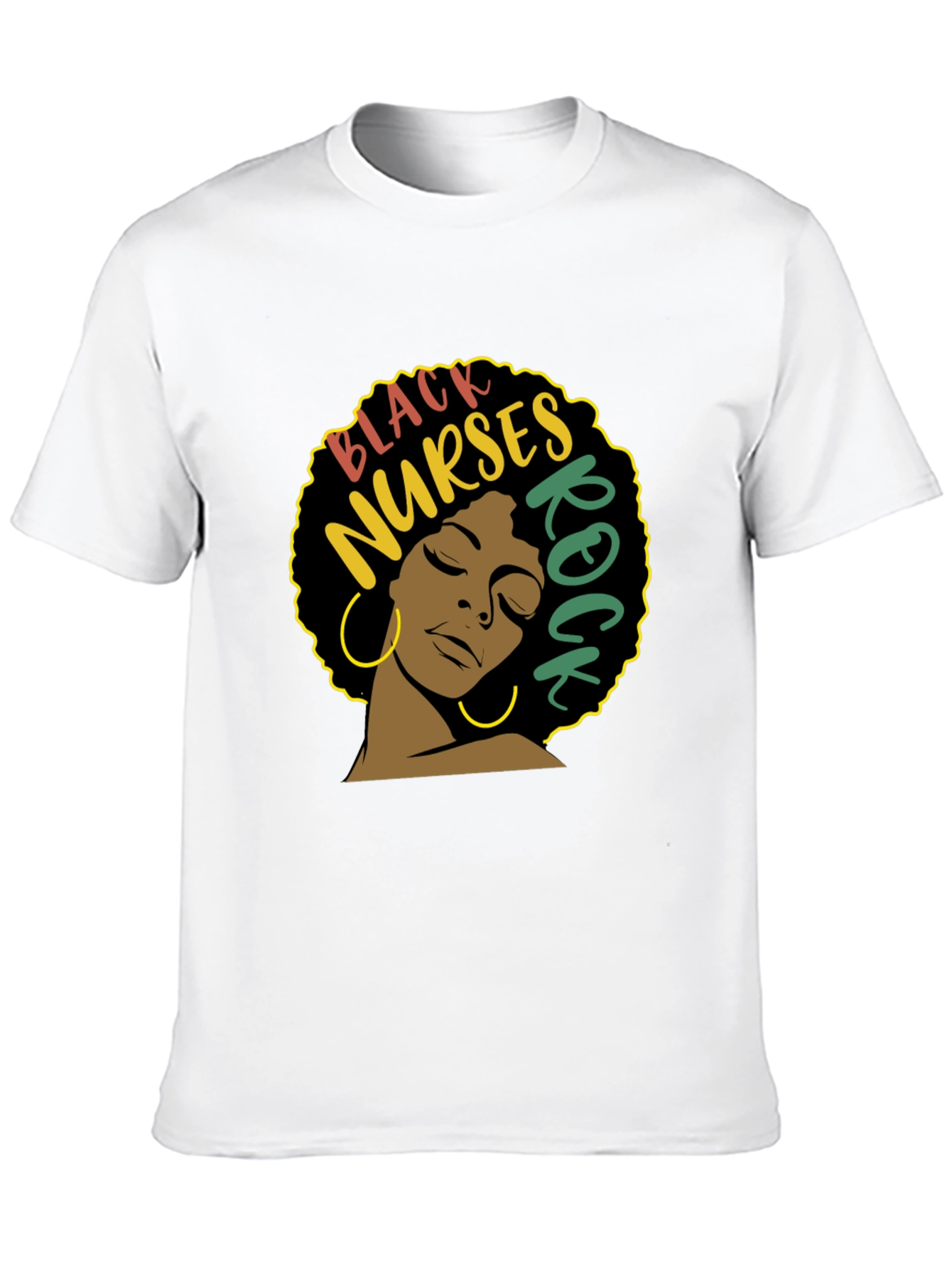 Black Nurses Rock T-Shirt - Nurse Appreciation