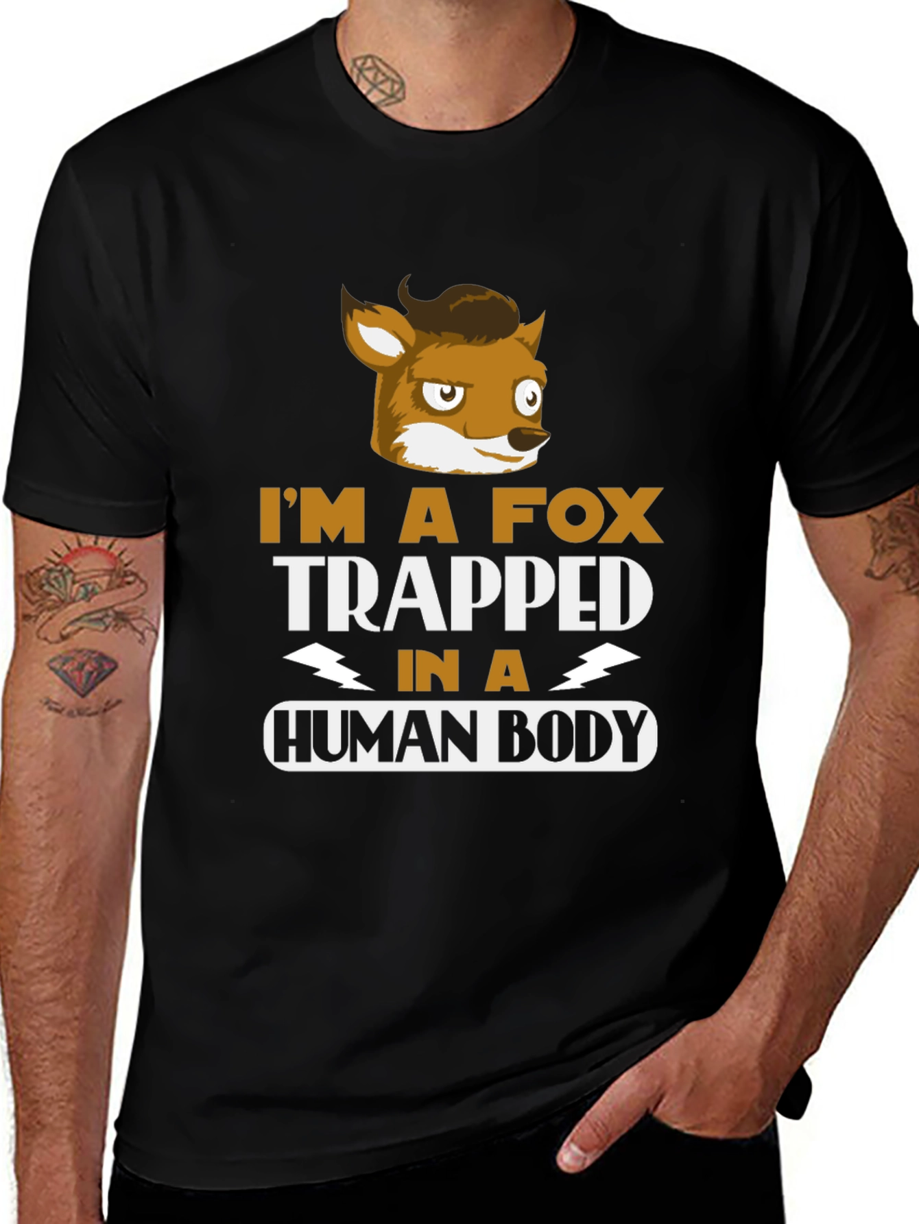 Fox Trapped in a Human Body T-Shirt
