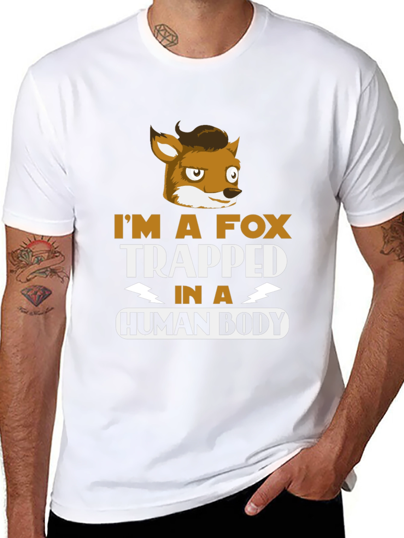 Fox Trapped in a Human Body T-Shirt
