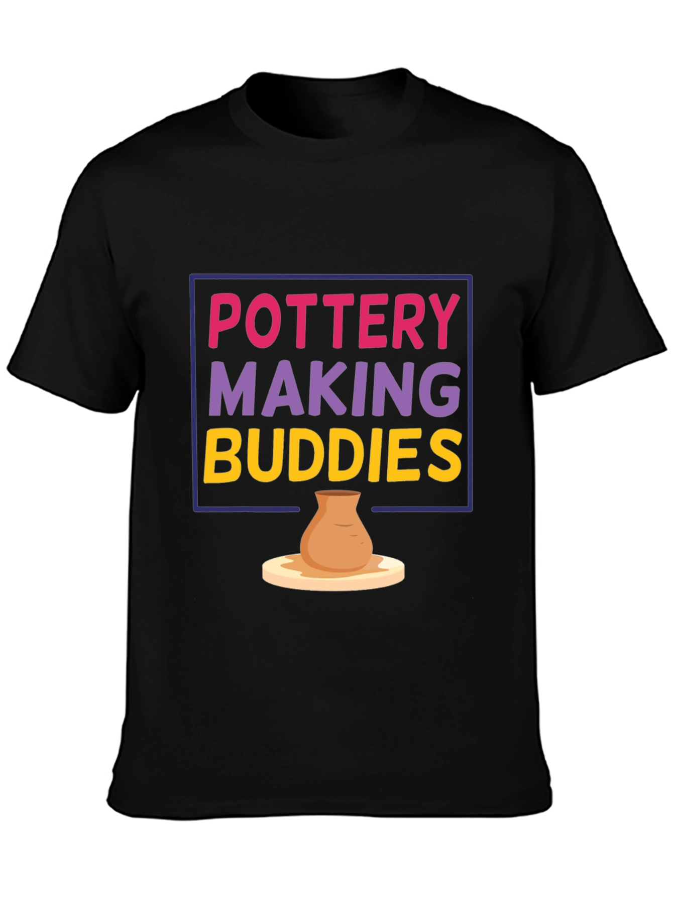 Pottery Making Buddies Graphic T-Shirt
