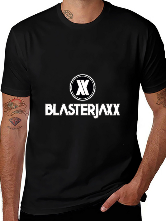 Blasterjaxx Graphic Print T-Shirt - Black