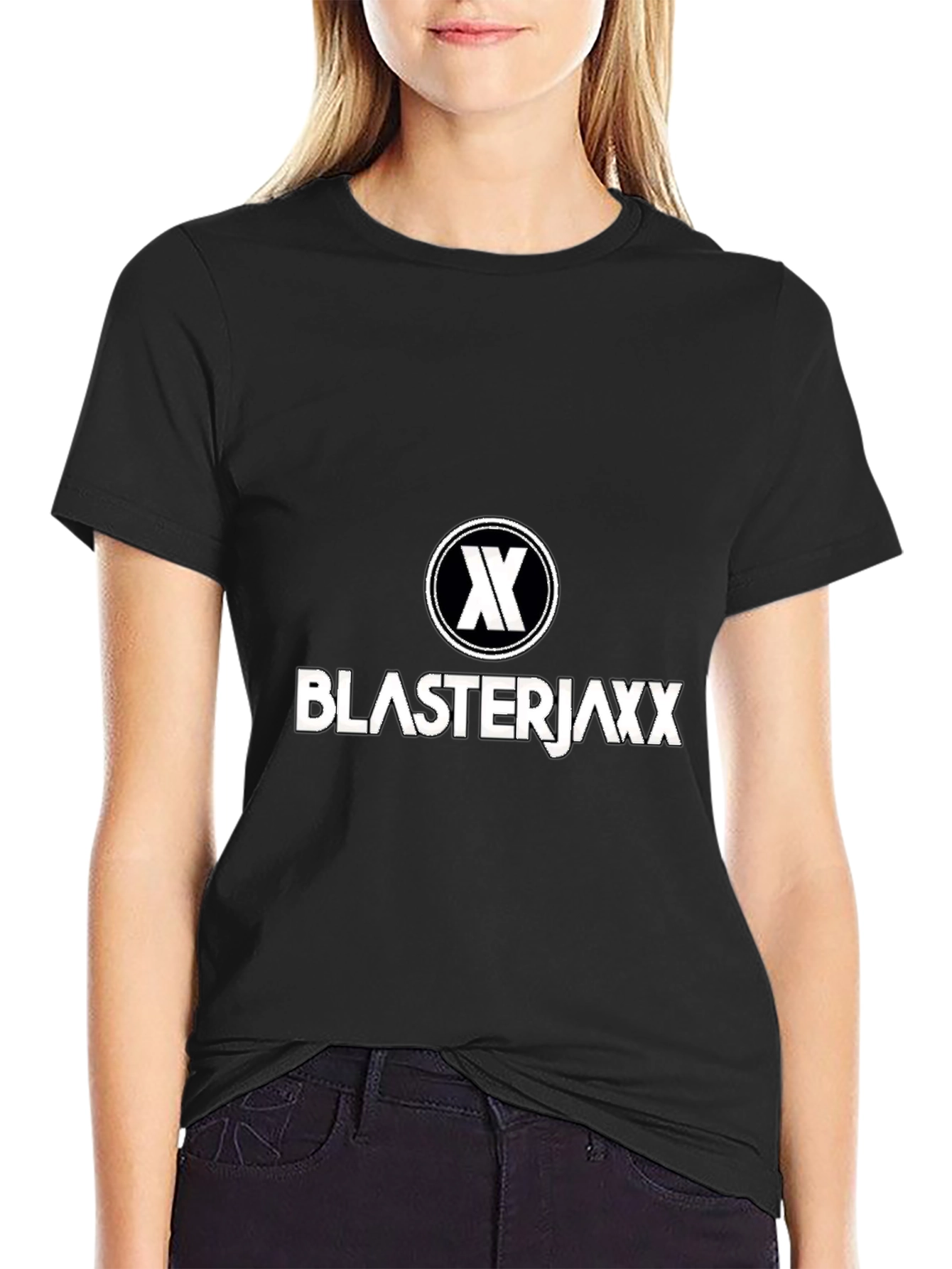 Blasterjaxx Graphic Print T-Shirt - Black