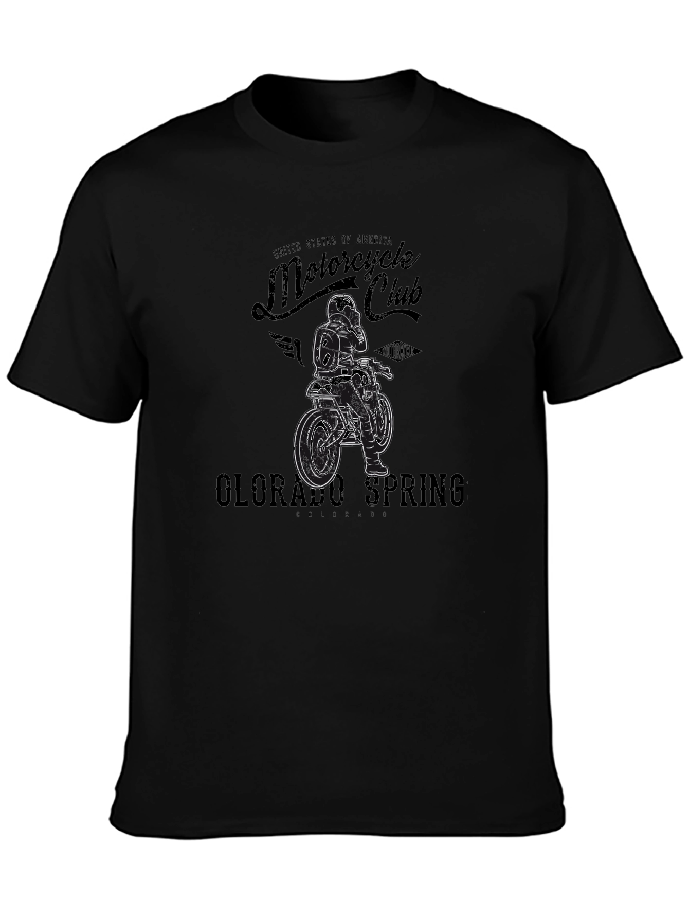 Motorcycle Club Graphic Tee
