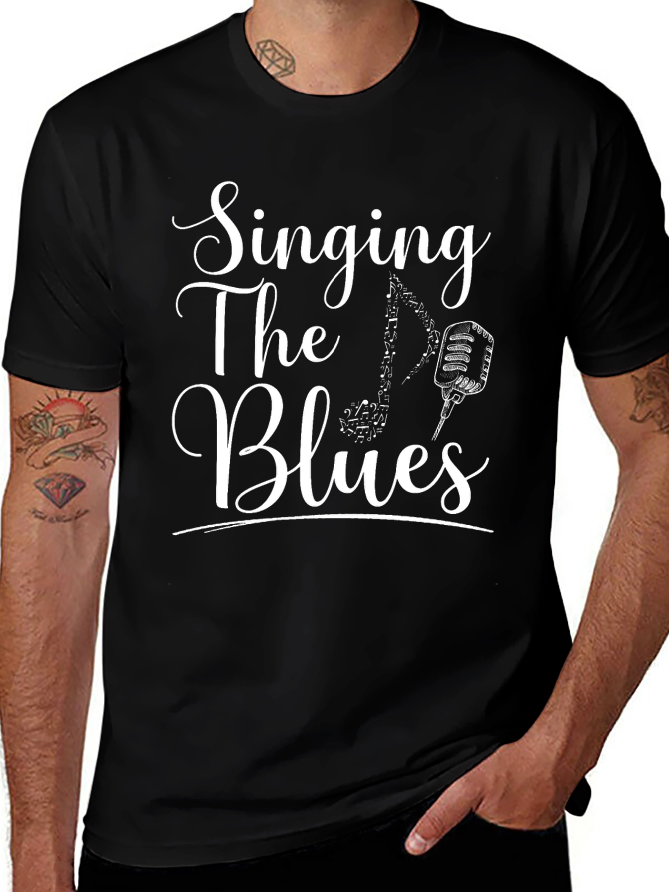 Singing The Blues Graphic T-Shirt