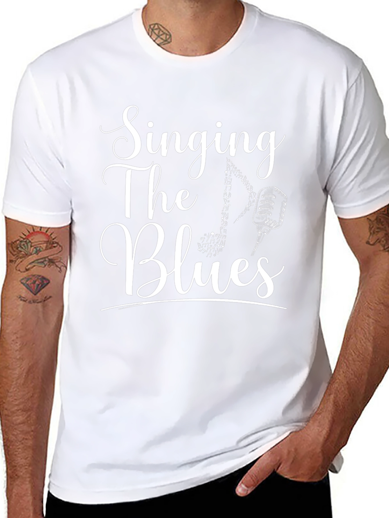 Singing The Blues Graphic T-Shirt