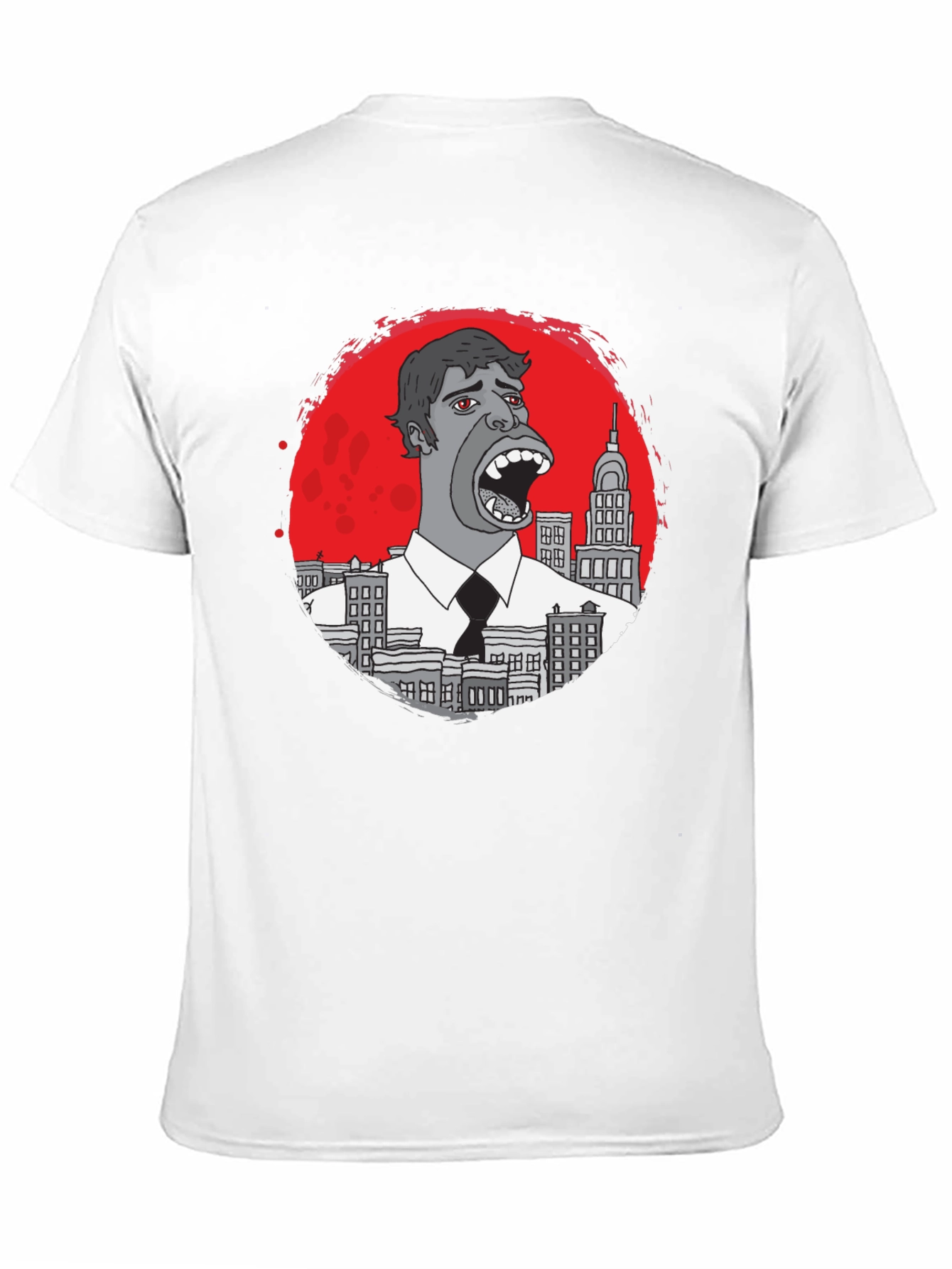 Monster Cityscape Graphic T-Shirt