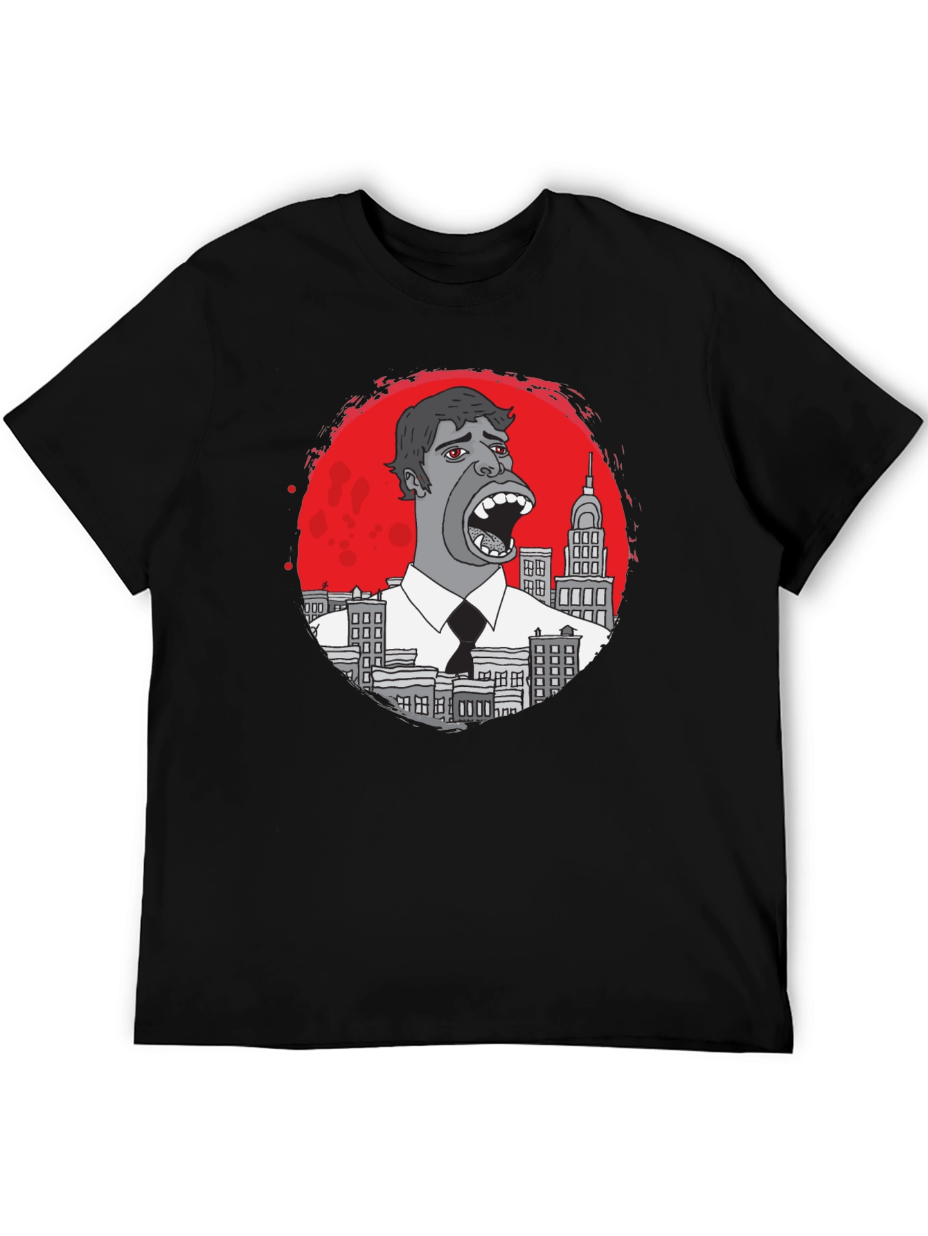 Monster Cityscape Graphic T-Shirt