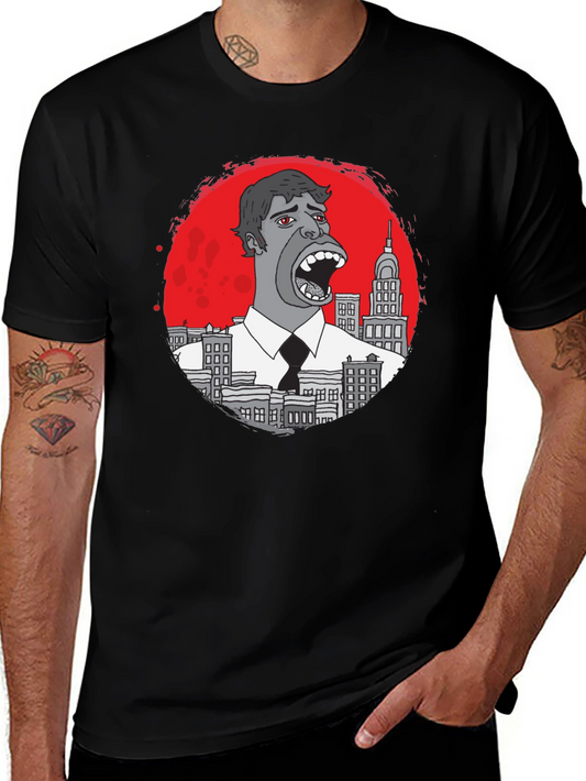 Monster Cityscape Graphic T-Shirt