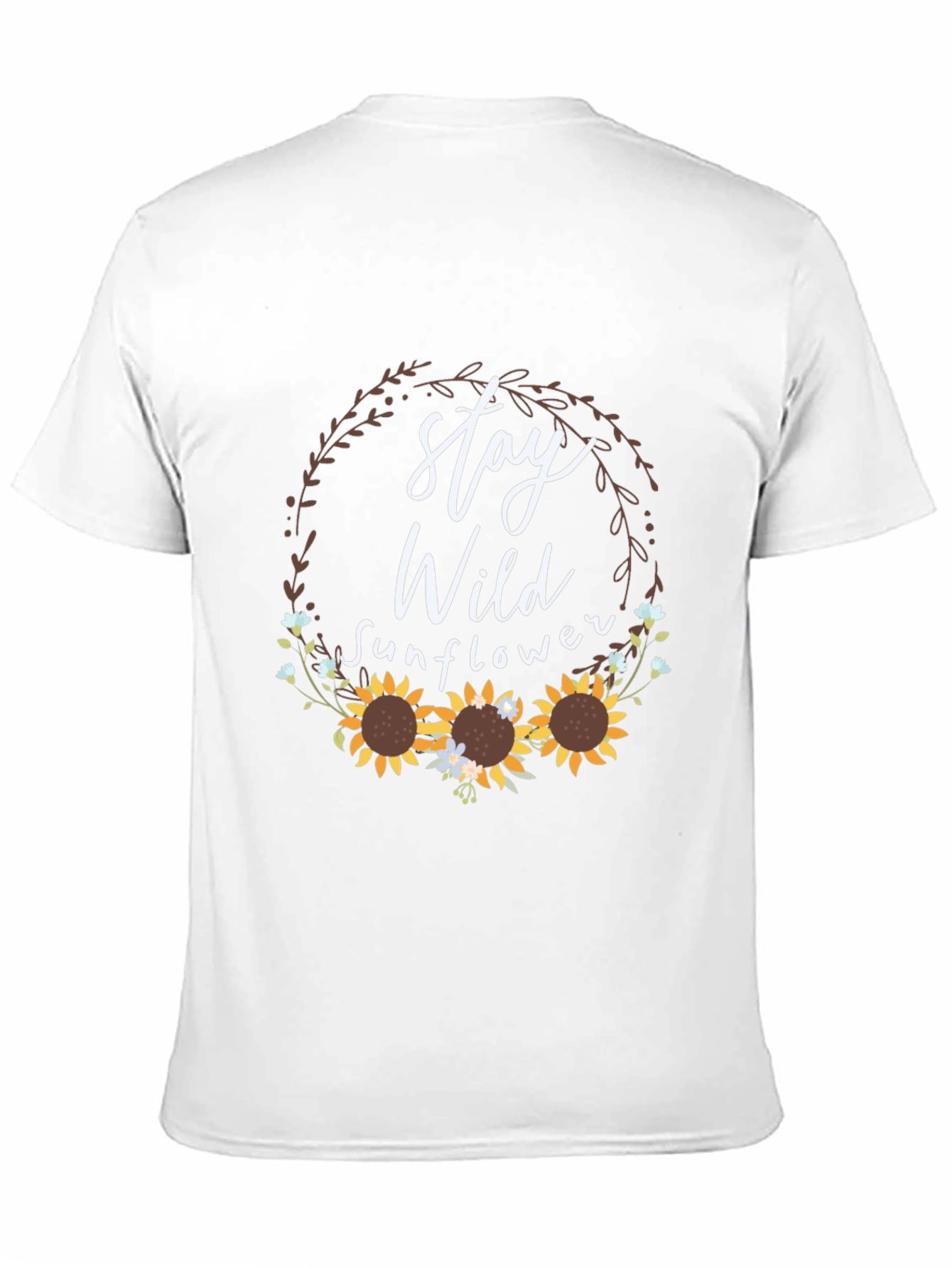 Stay Wild Sunflower Graphic Tee