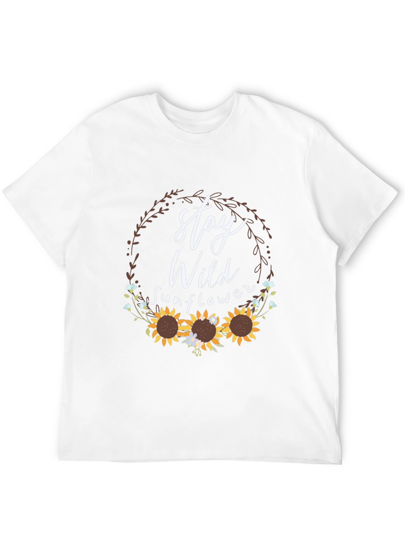 Stay Wild Sunflower Graphic Tee