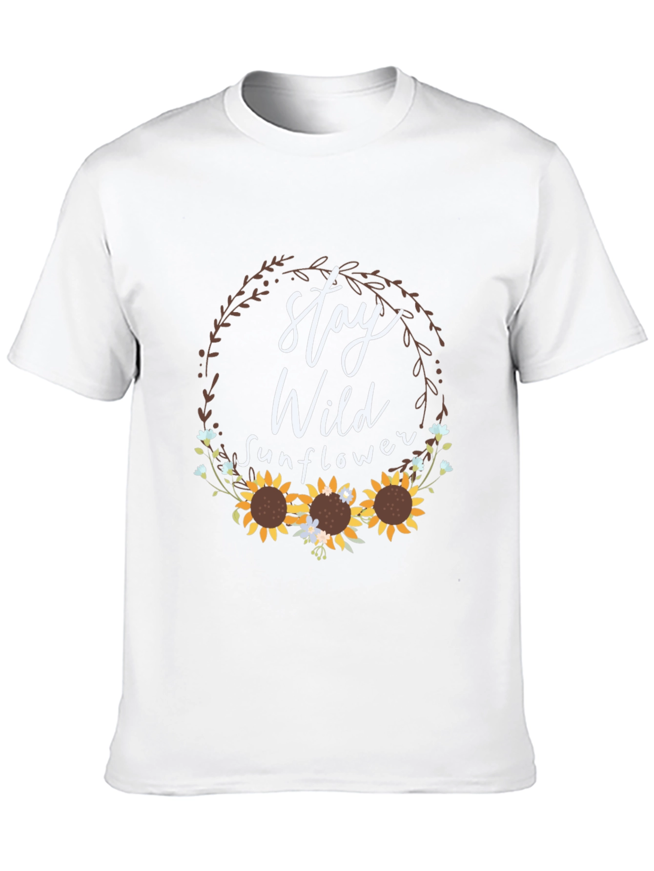 Stay Wild Sunflower Graphic Tee