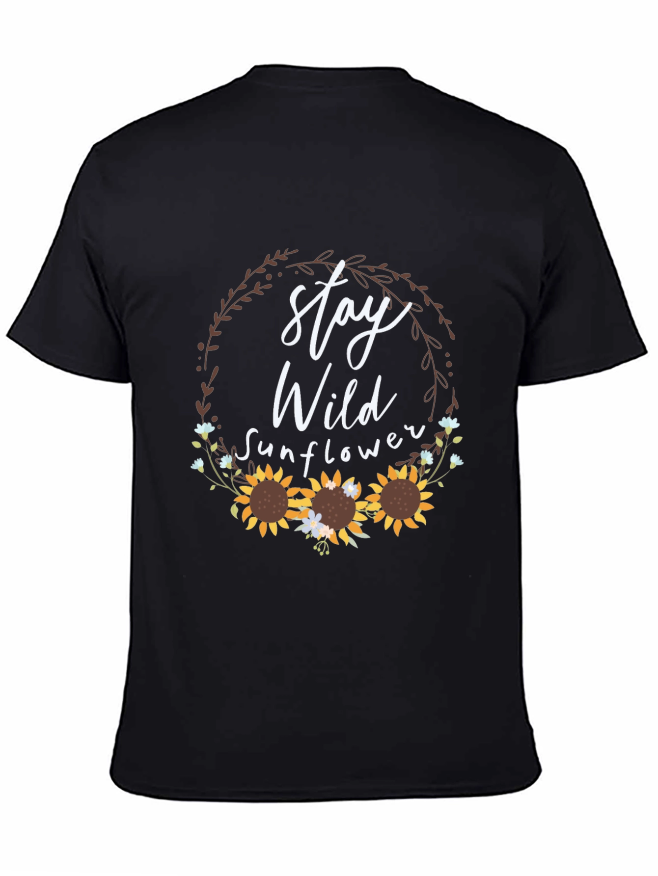 Stay Wild Sunflower Graphic Tee