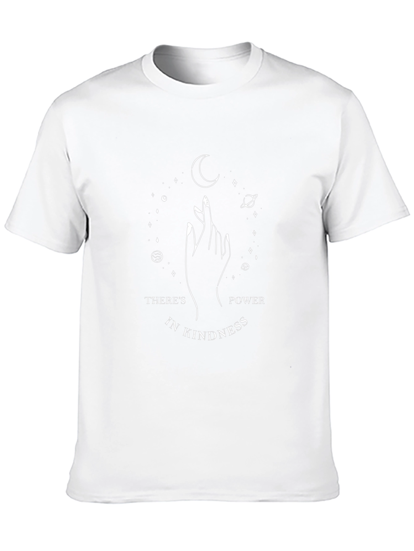 Kindness Power Graphic T-Shirt - Black Unisex