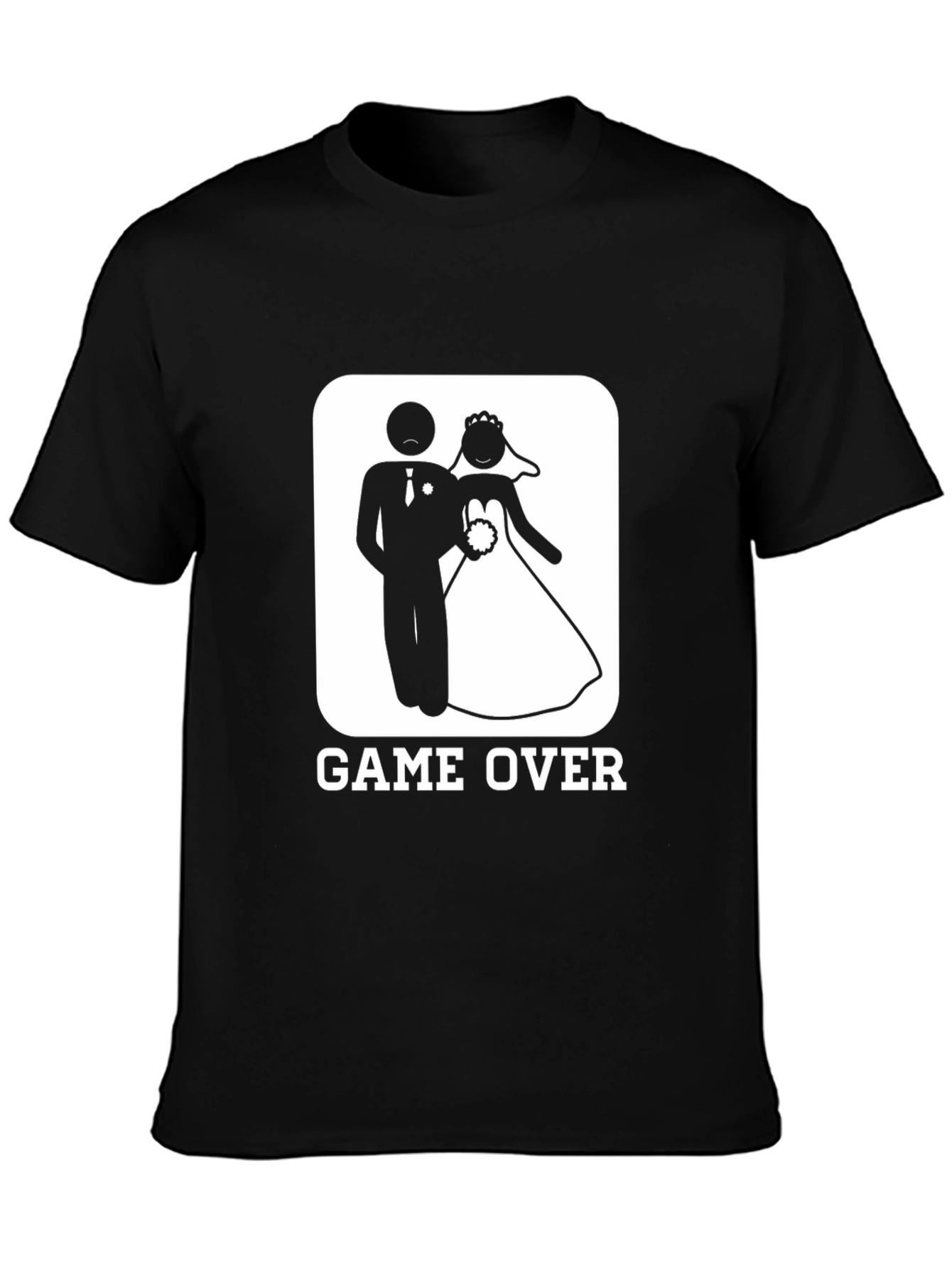Game Over Wedding Graphic Novelty T-Shirt