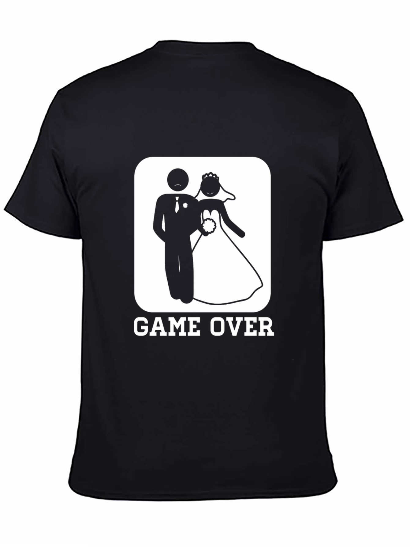 Game Over Wedding Graphic Novelty T-Shirt