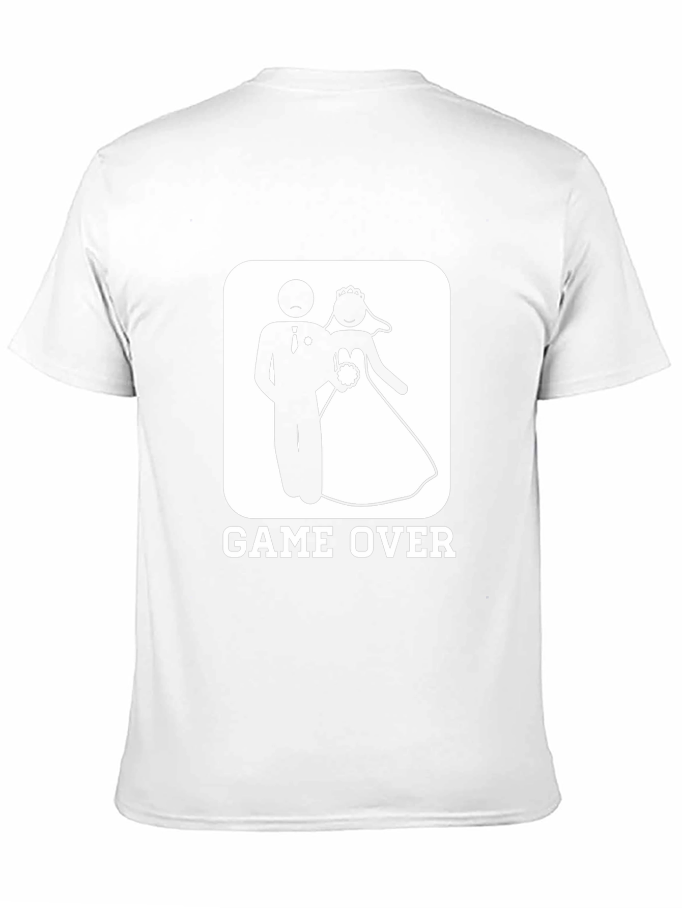 Game Over Wedding Graphic Novelty T-Shirt