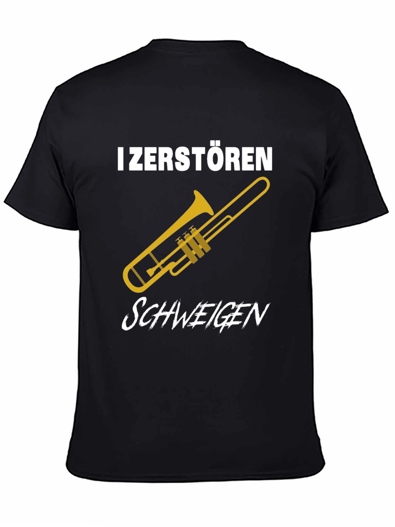 I Zerstören Posaune Schweigen T-Shirt