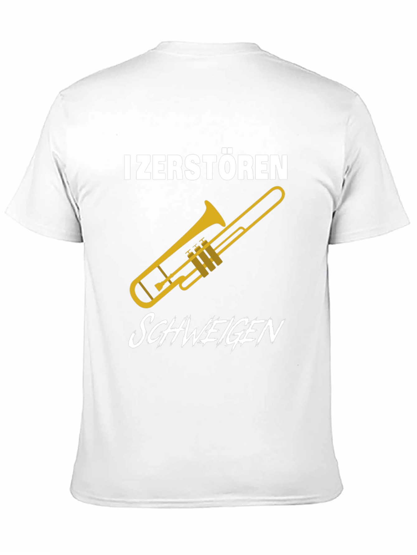 I Zerstören Posaune Schweigen T-Shirt