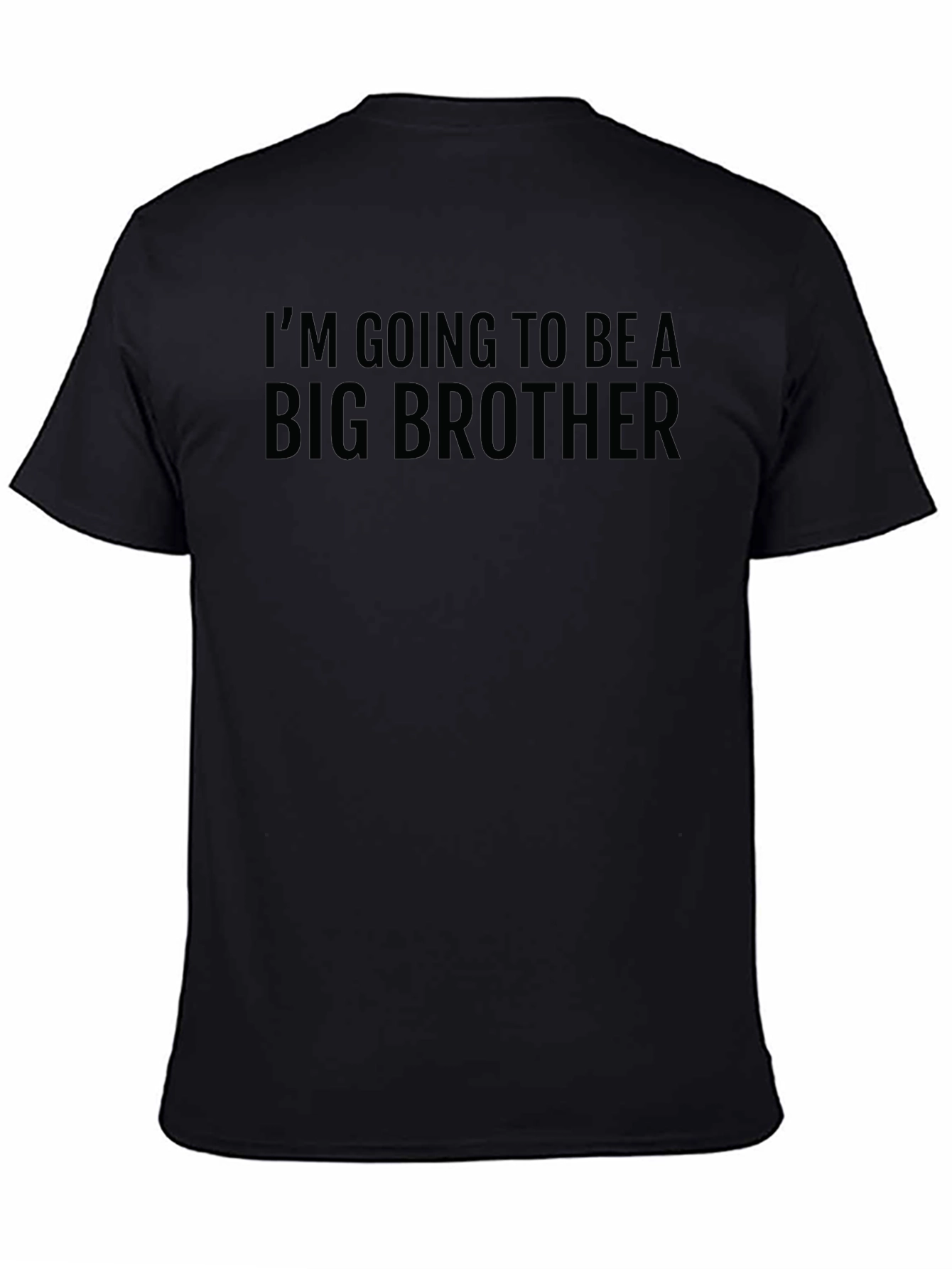 Big Brother Announcement T-Shirt - Black