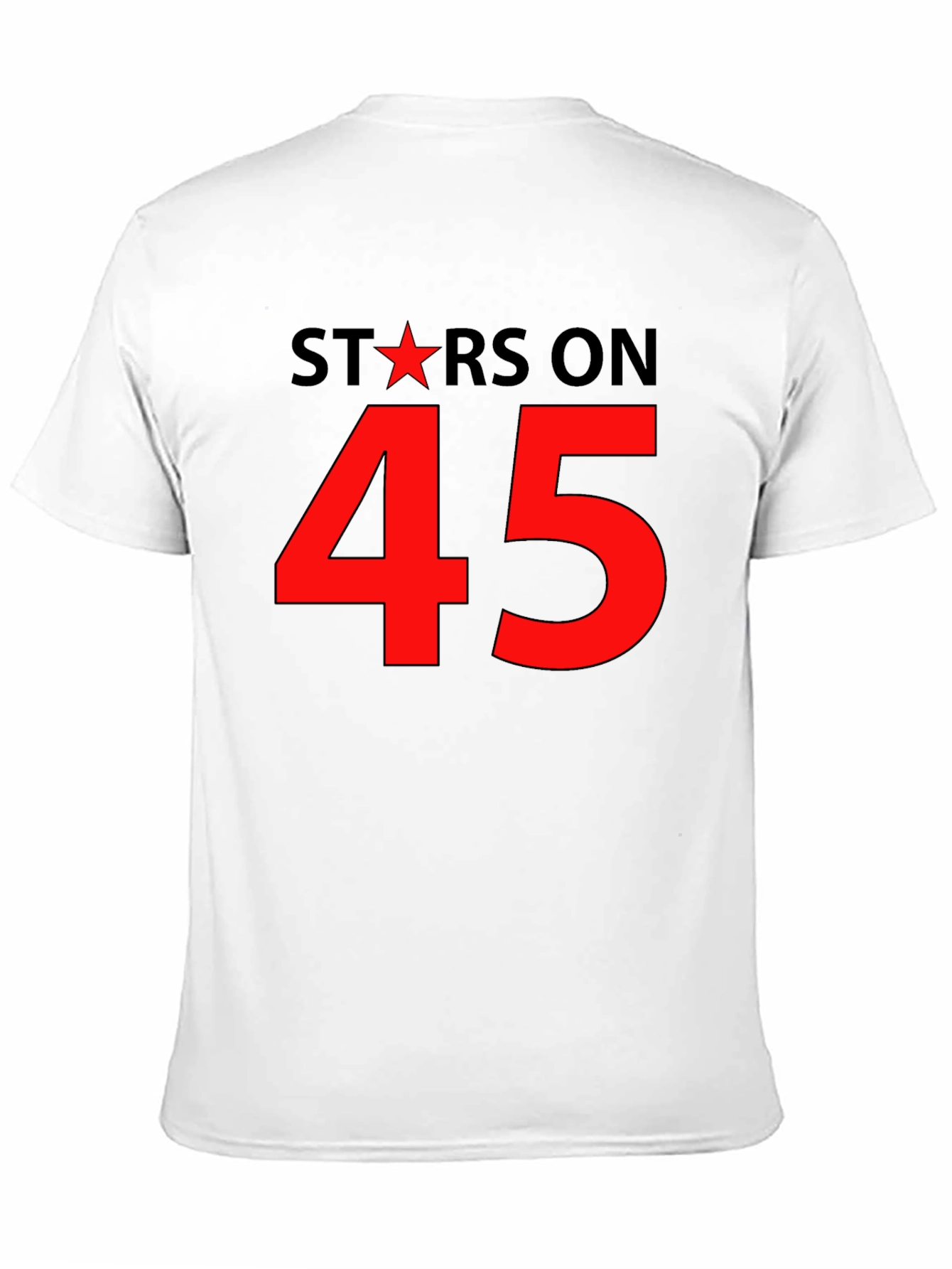 Stars on 45 Black T-Shirt