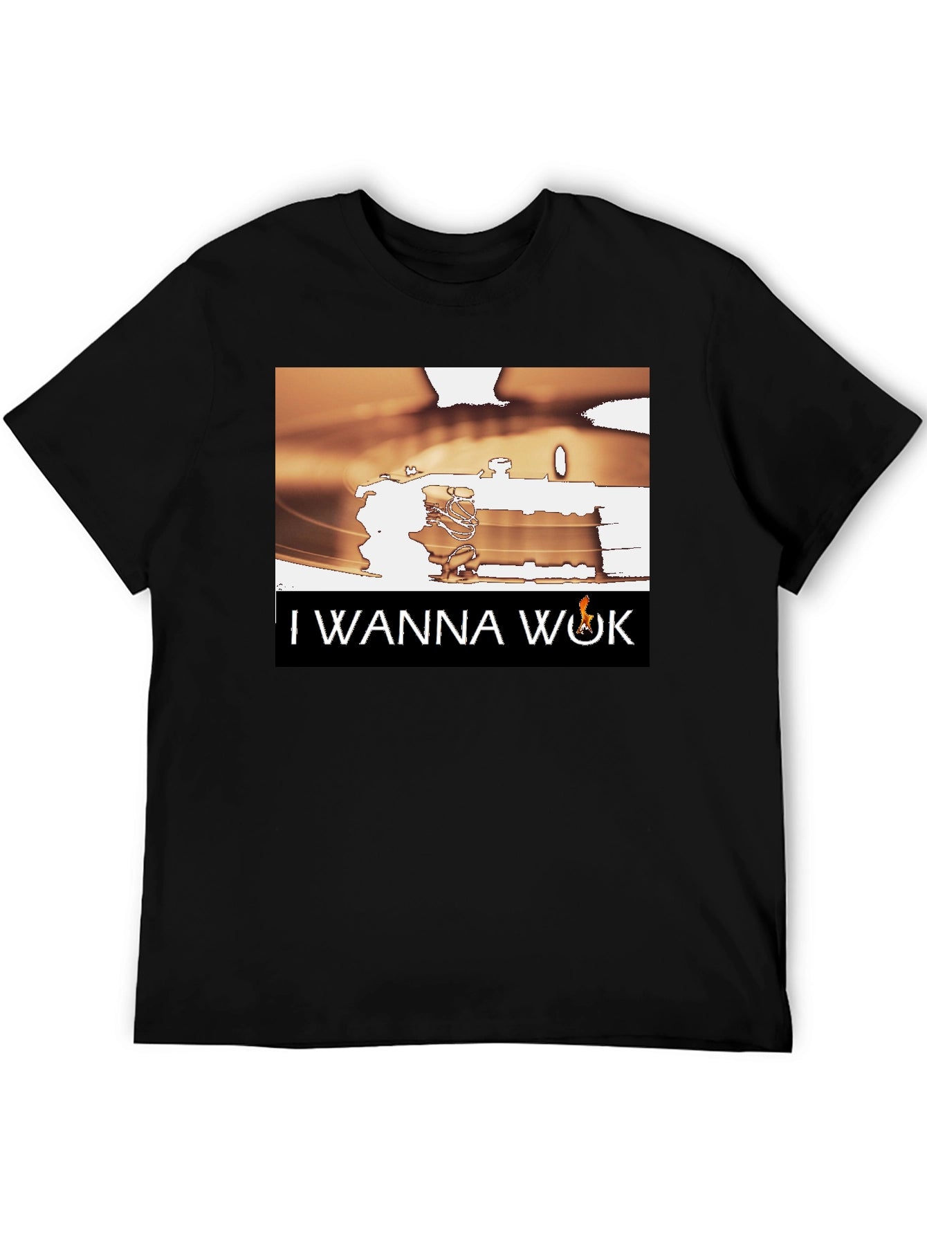 I Wanna Wok Graphic T-Shirt