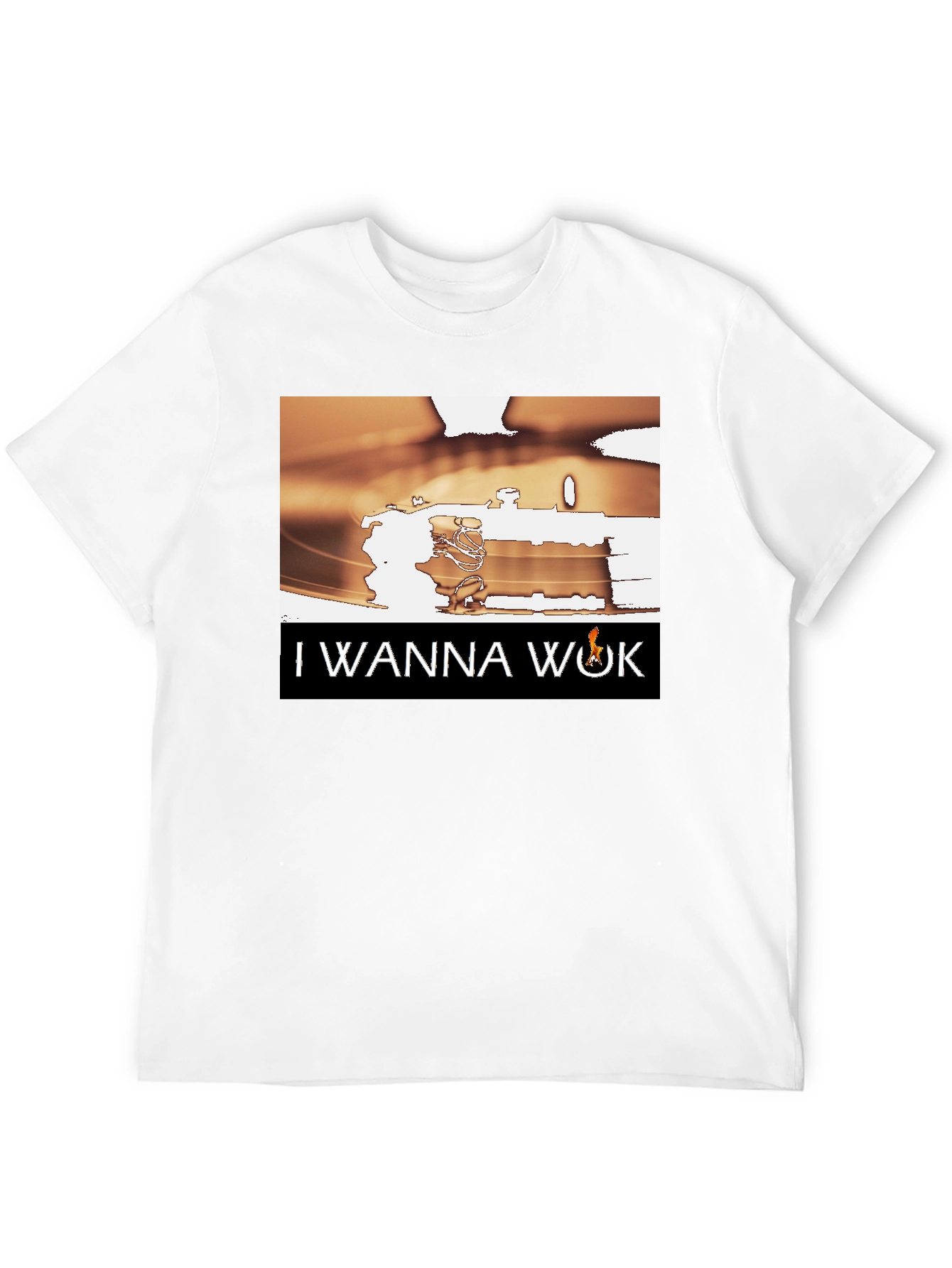I Wanna Wok Graphic T-Shirt