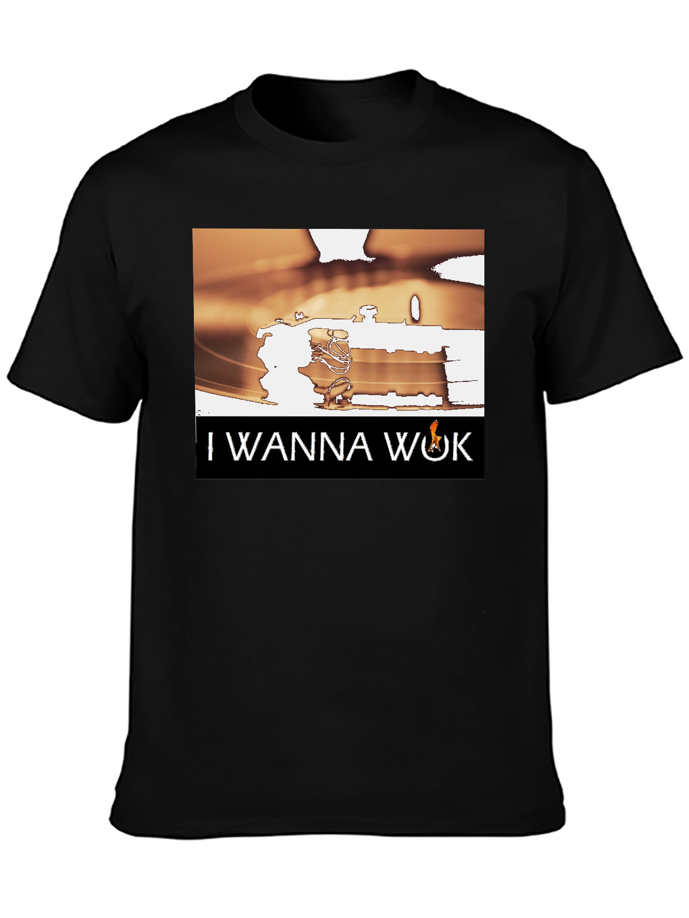 I Wanna Wok Graphic T-Shirt
