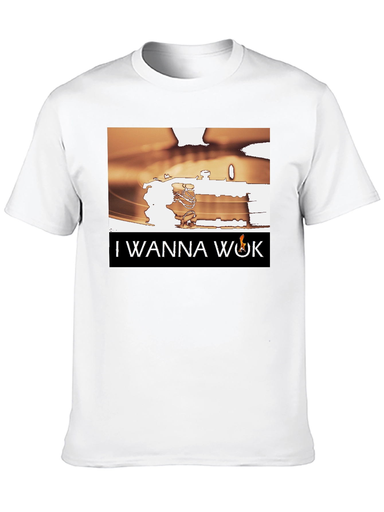 I Wanna Wok Graphic T-Shirt