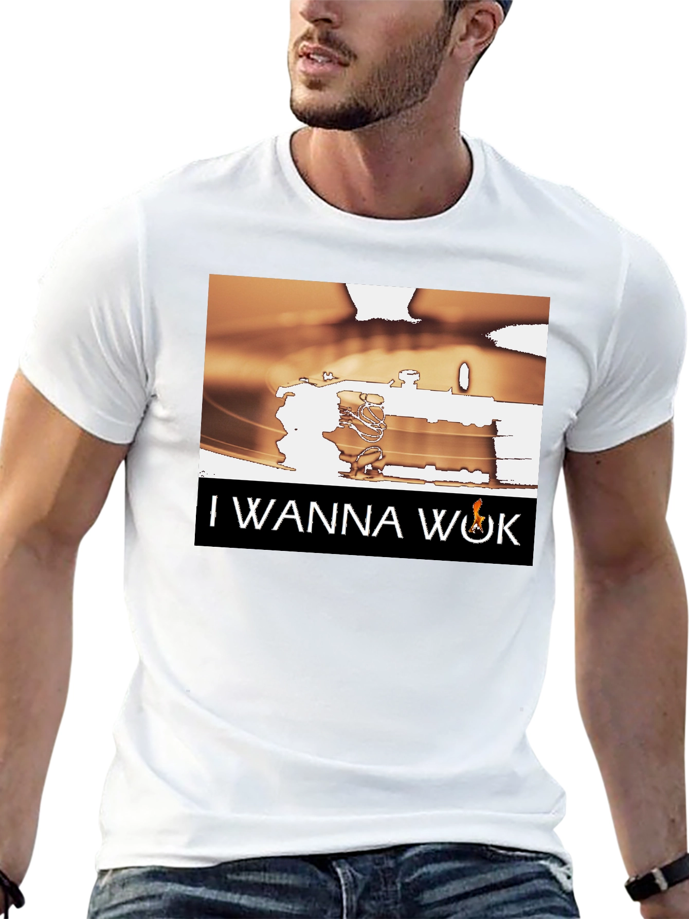 I Wanna Wok Graphic T-Shirt