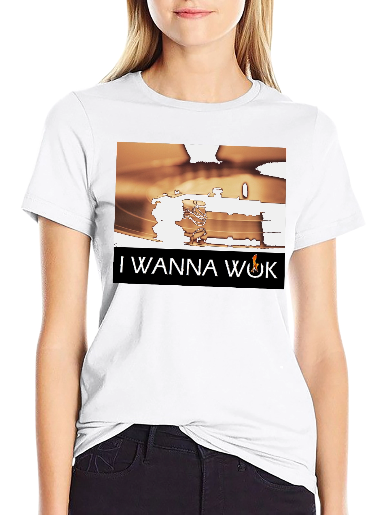 I Wanna Wok Graphic T-Shirt