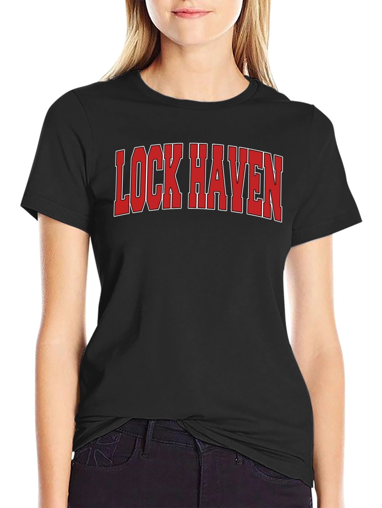 Lock Haven University T-Shirt - Black