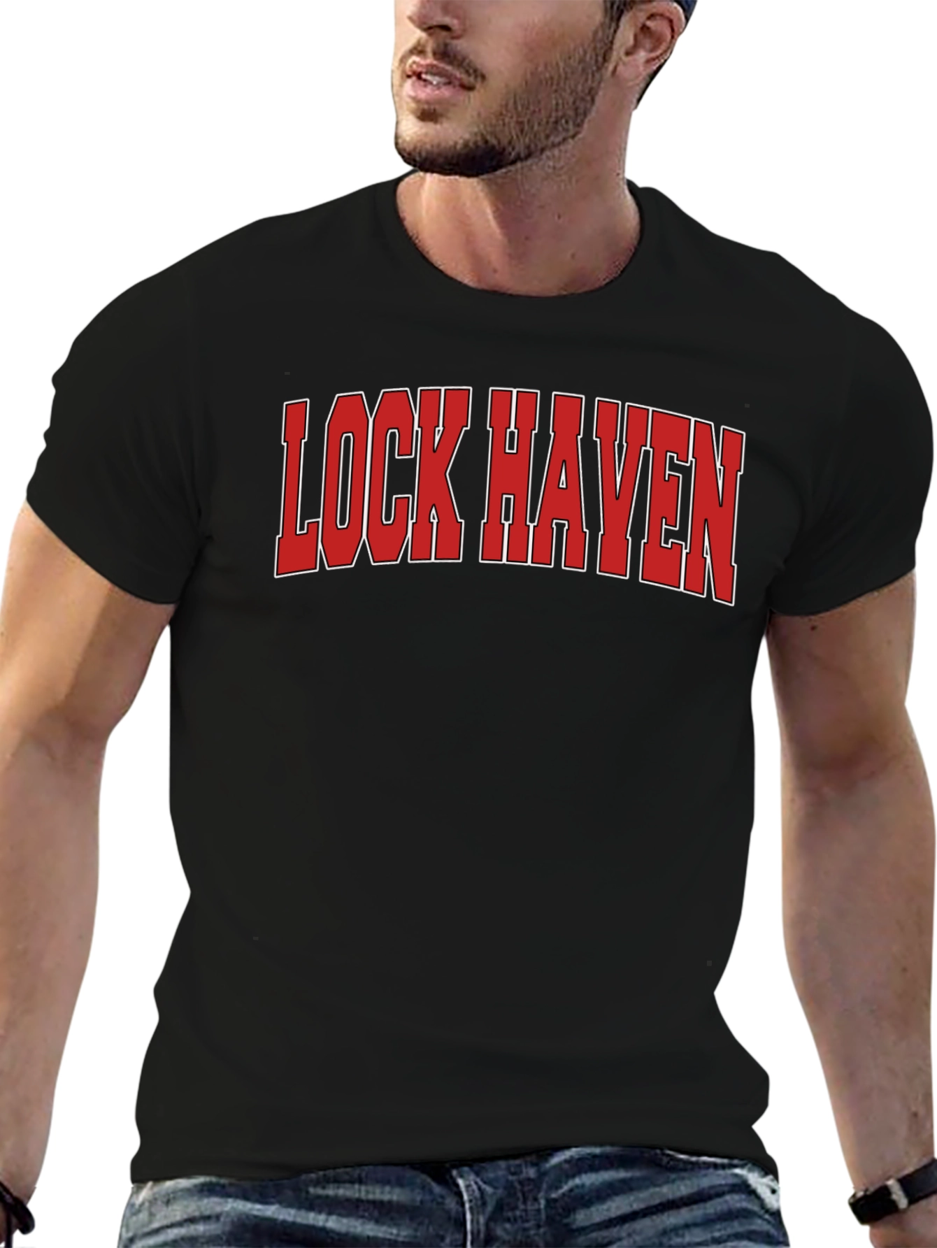 Lock Haven University T-Shirt - Black