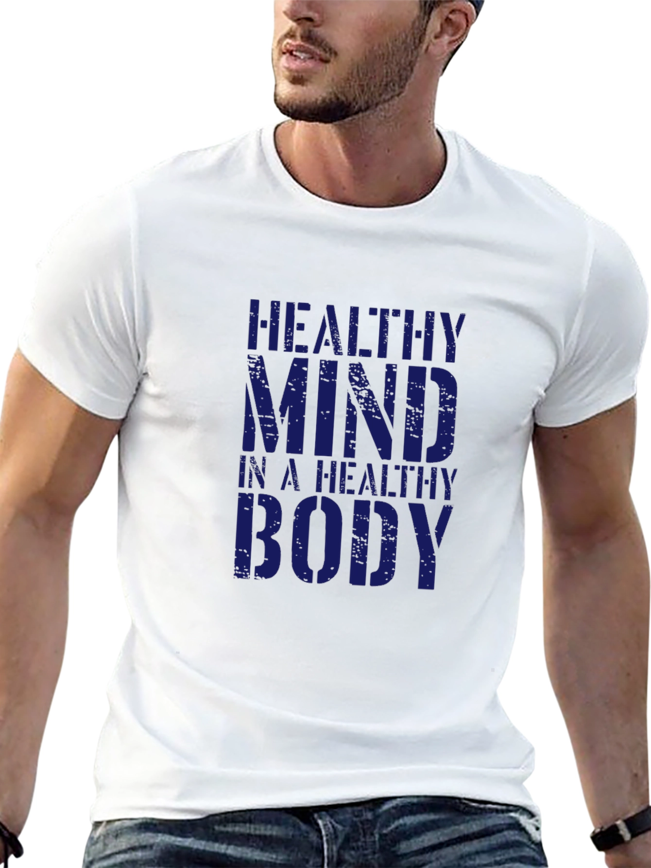 Healthy Mind Healthy Body Graphic Tee