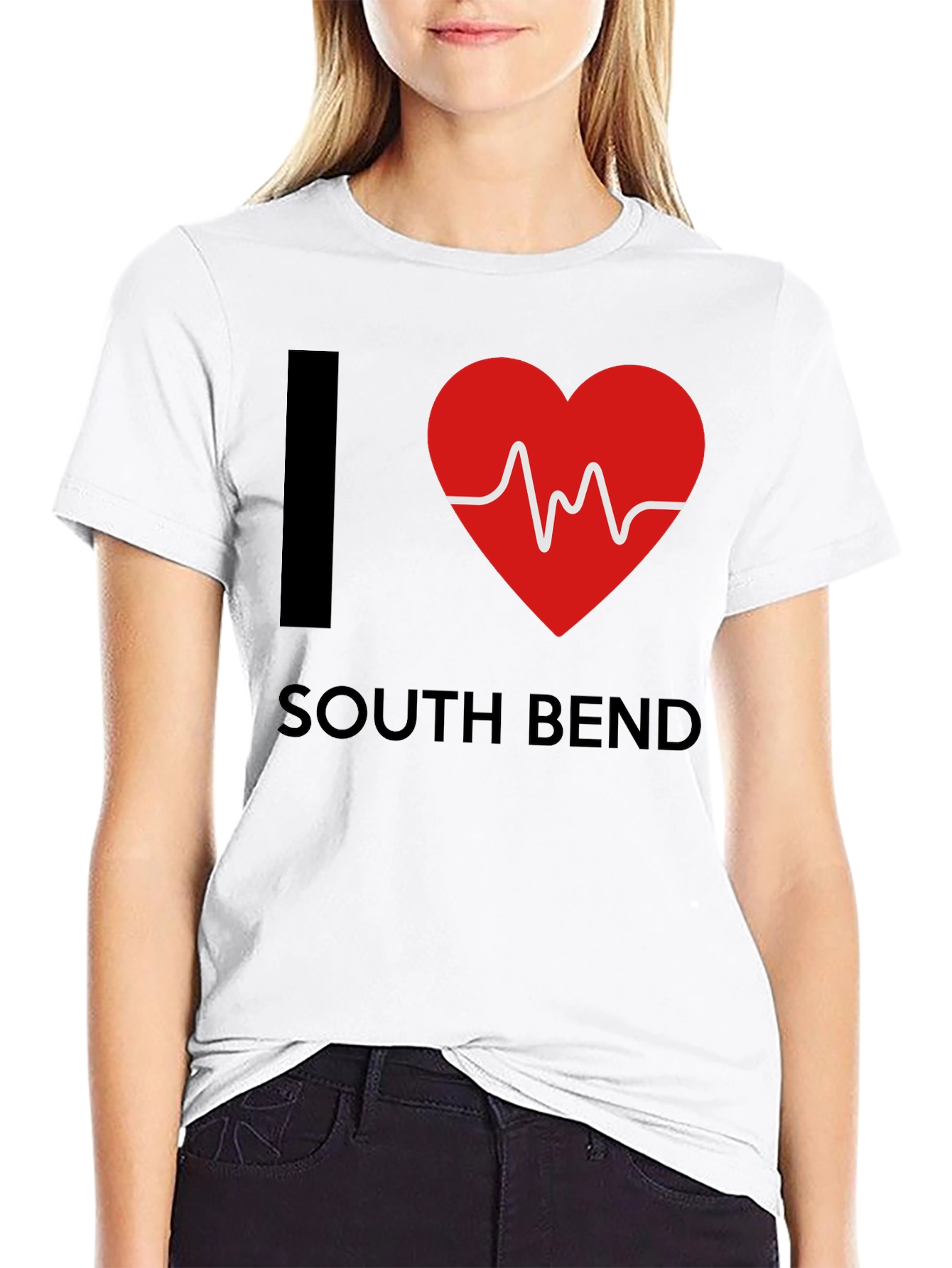 I Heart South Bend T-Shirt City Pride Tee